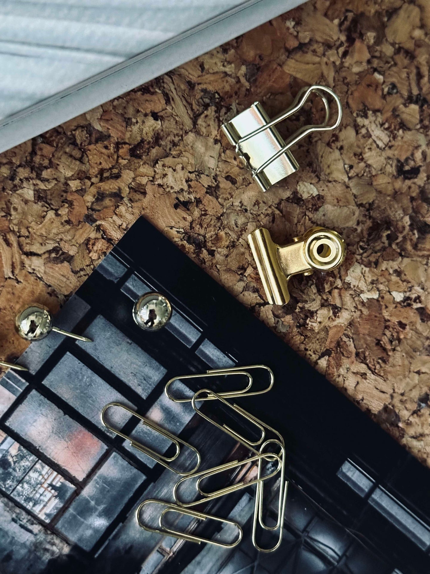 Büroset Gold - Set mit 4 Arten