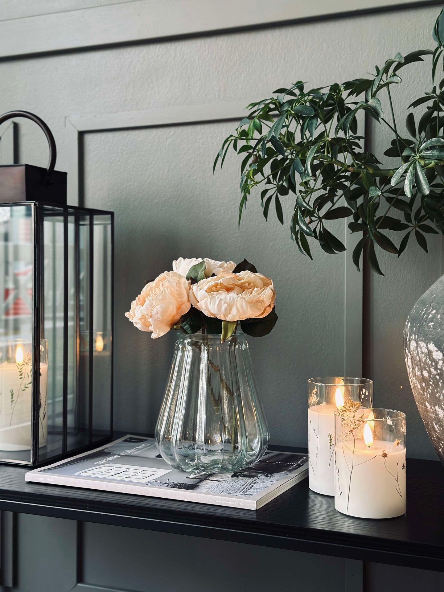 Vase Onion - Klares Glas