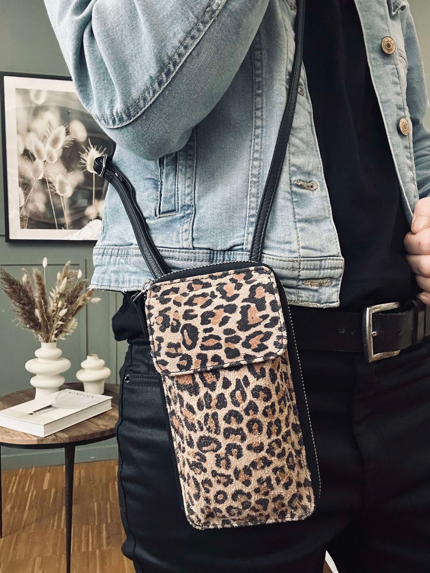 Handytasche / Crossover Daily Leopard - Small