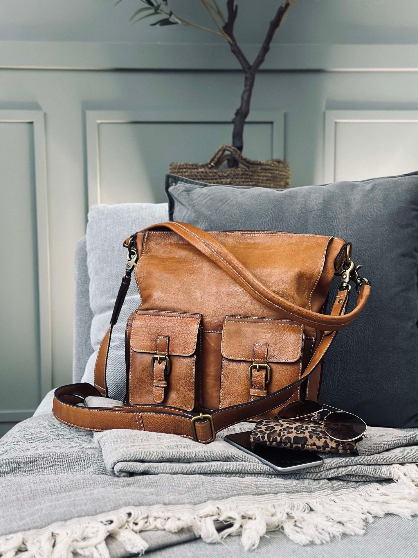 Schultertasche Alma Big