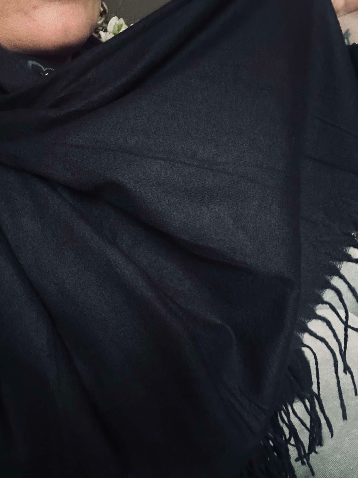 Schal - Black / Gold