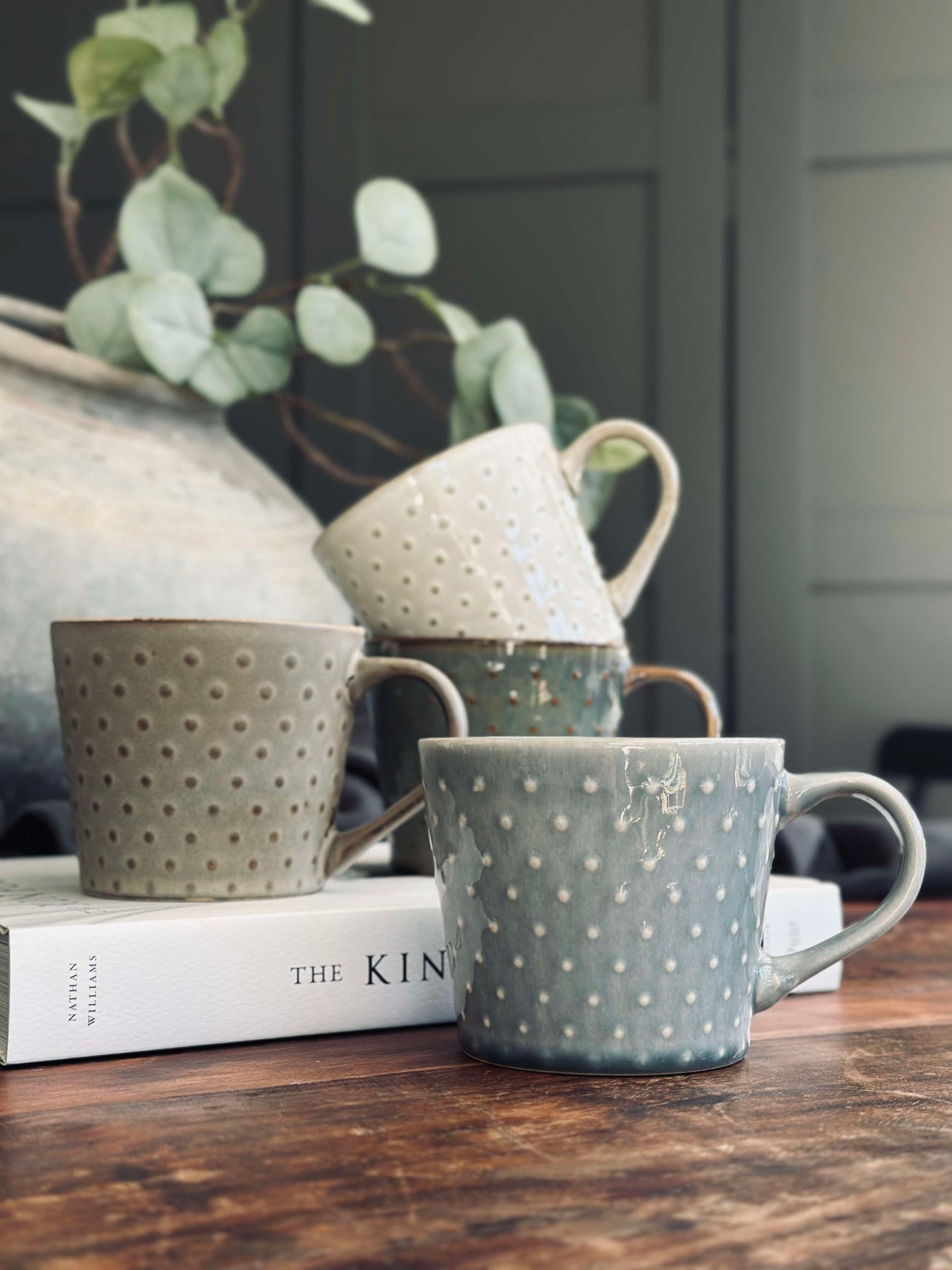Becher DORA Dots - Braun