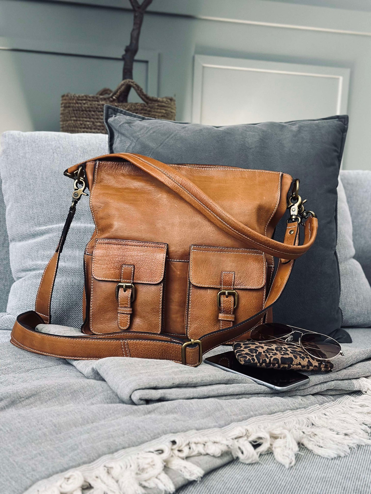 Schultertasche Alma Big