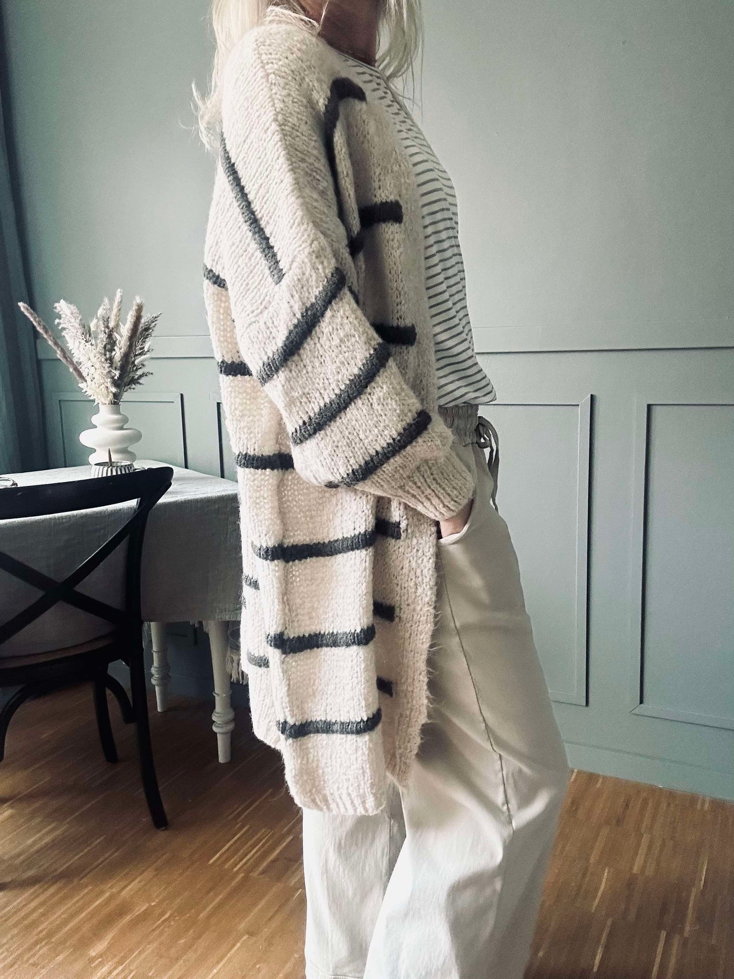 Cardigan Strib