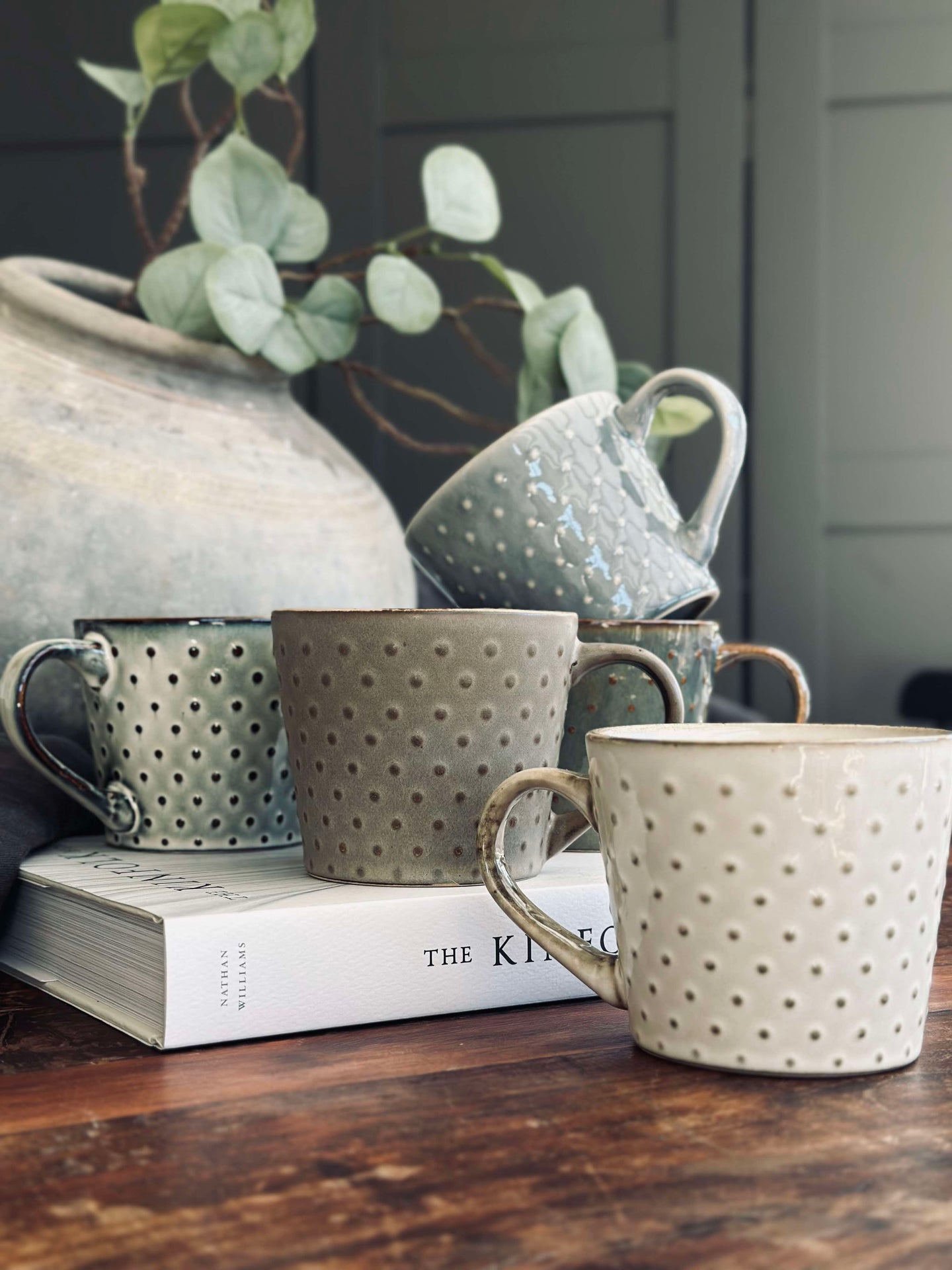 Becher DORA Dots - Blau