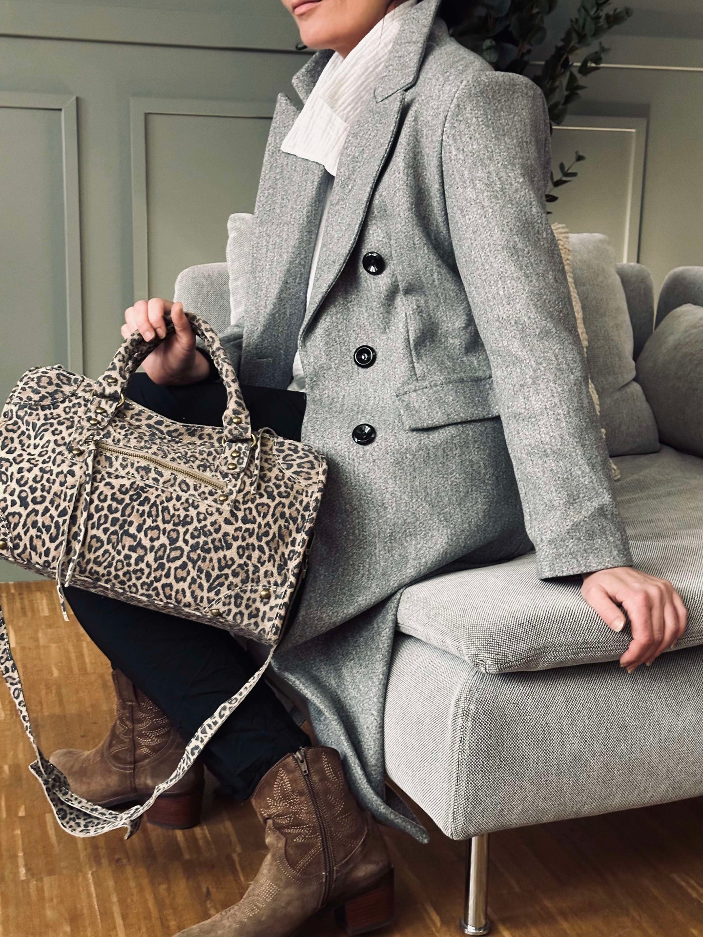 Jacke Rosy - Grau