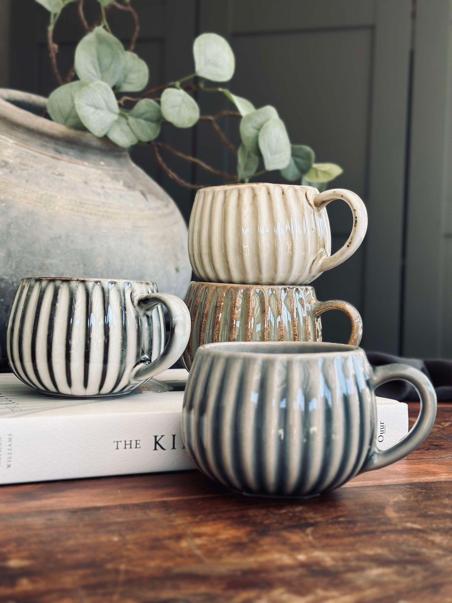 Tasse VIGA Streifen - Blau