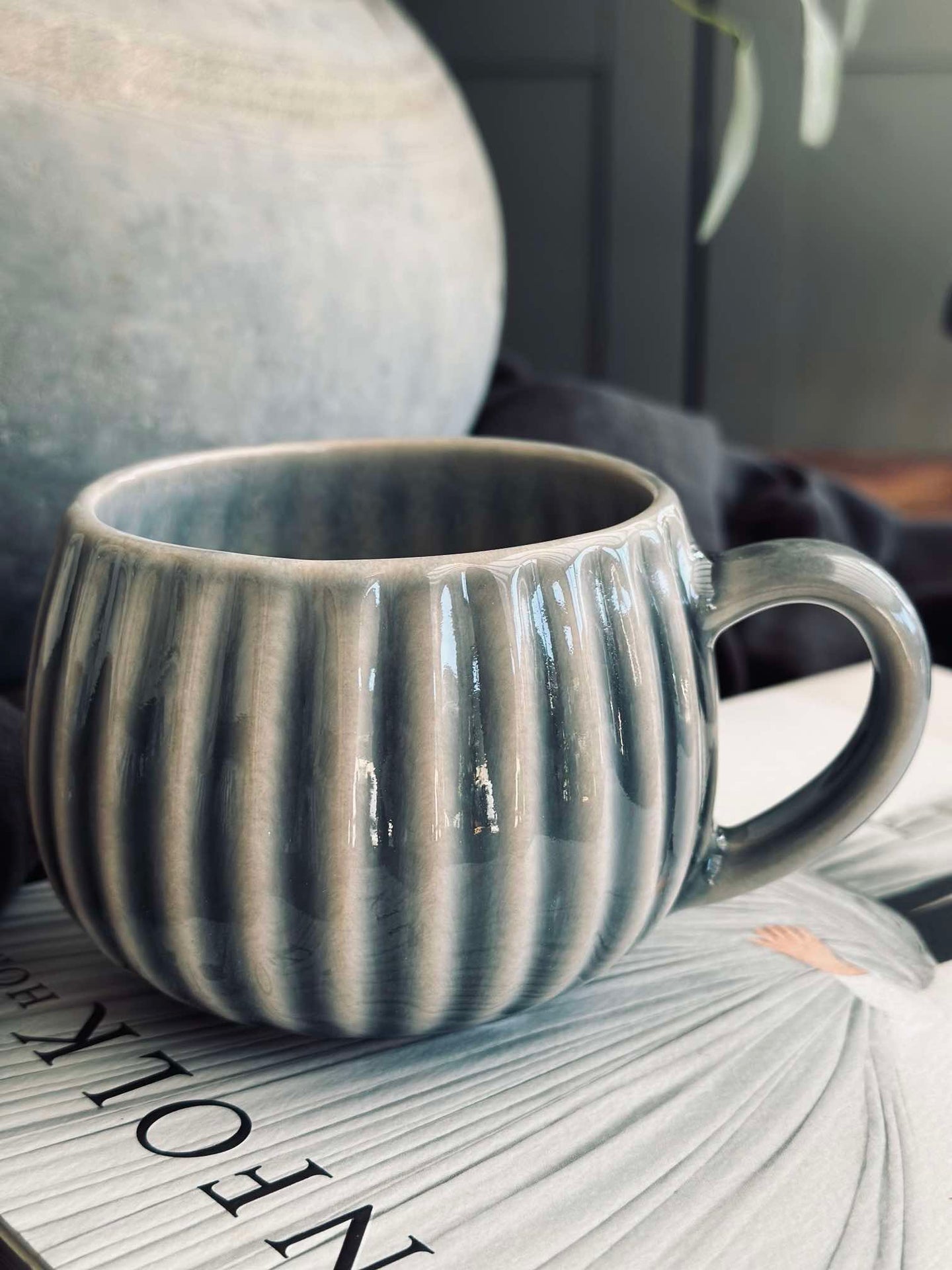 Tasse VIGA Streifen - Blau