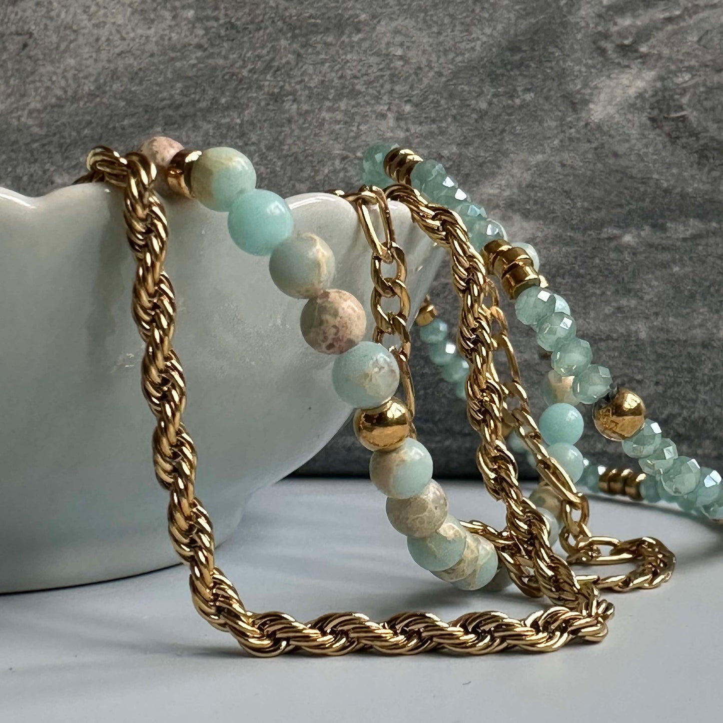 Armband Erika - Set mit 4 Armbändern