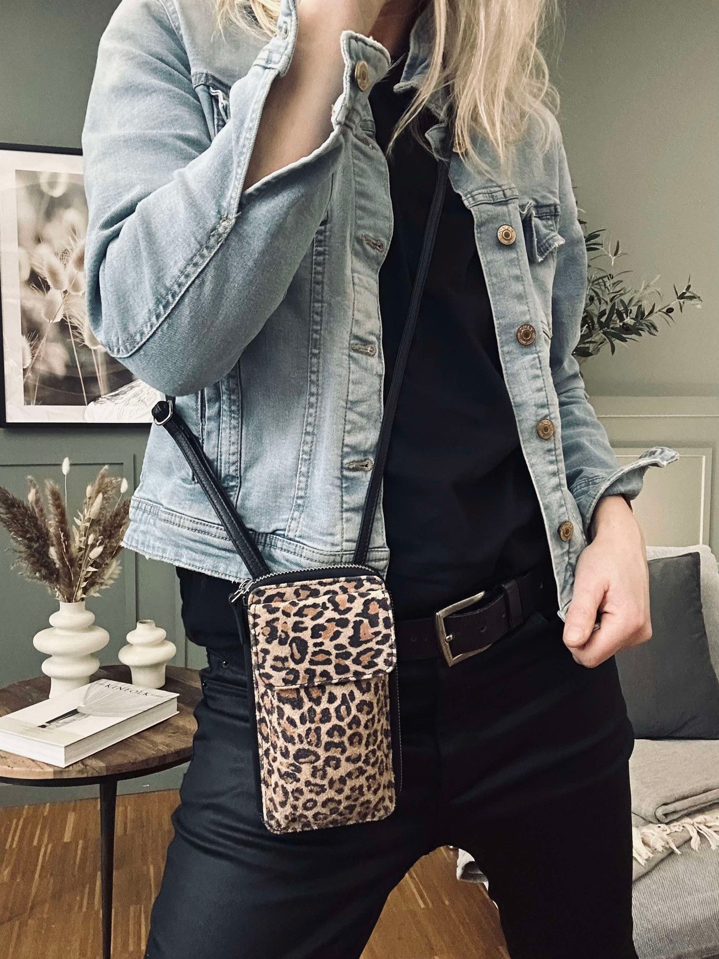 Handytasche / Crossover Daily Leopard - Small