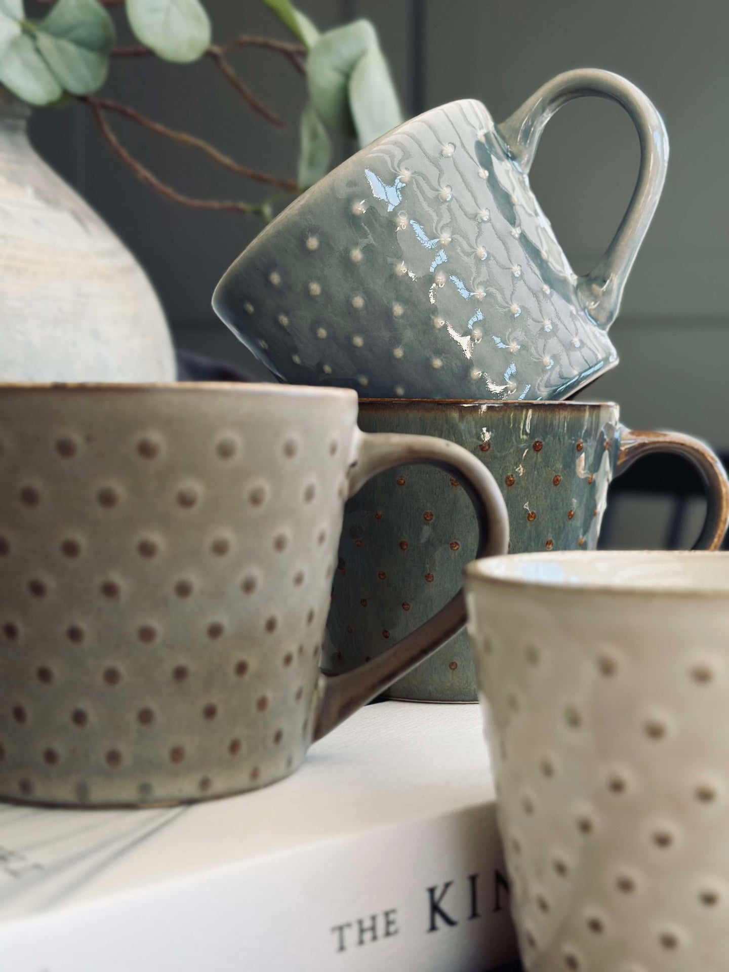 Becher DORA Dots - Braun