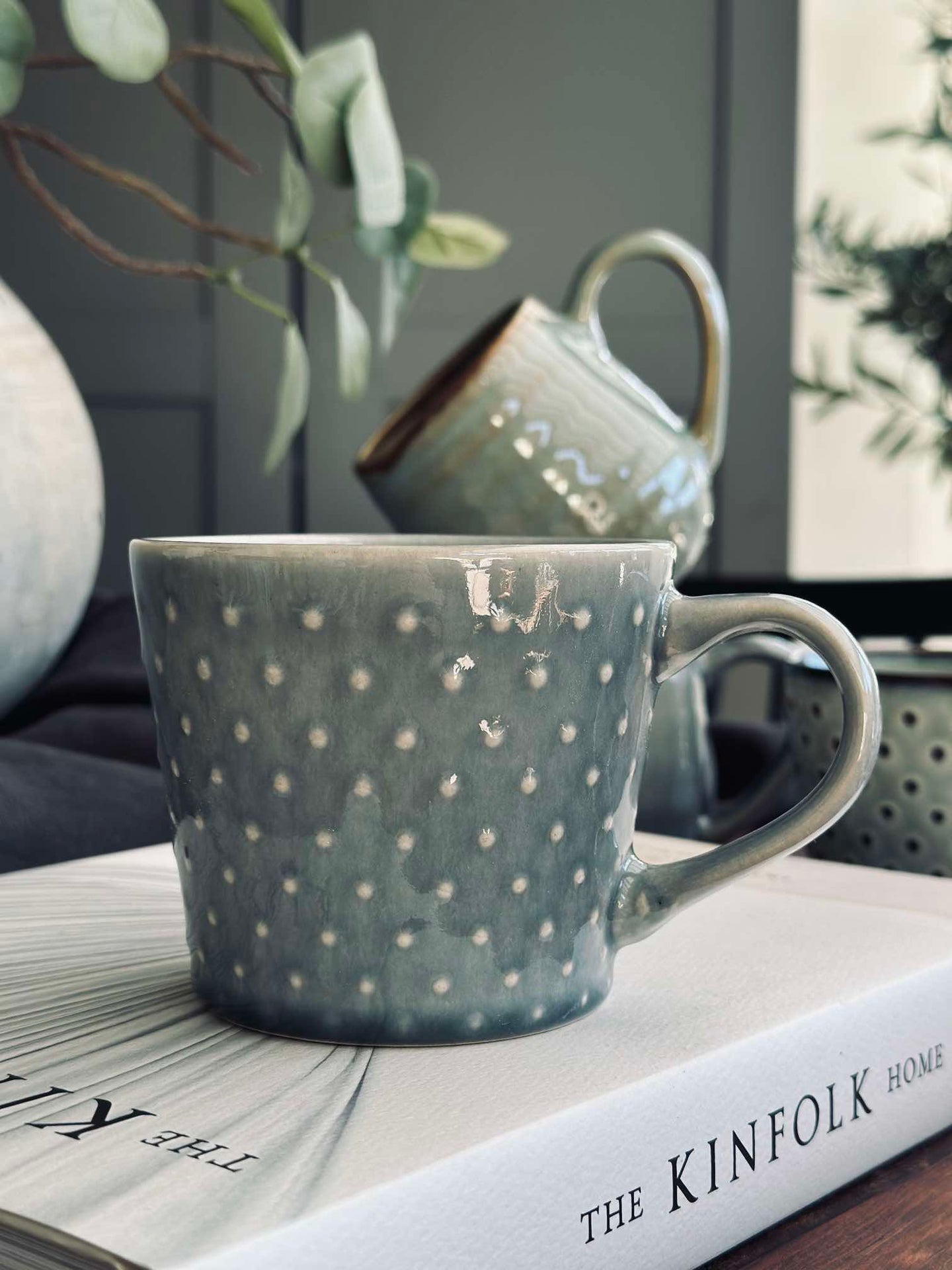 Becher DORA Dots - Blau