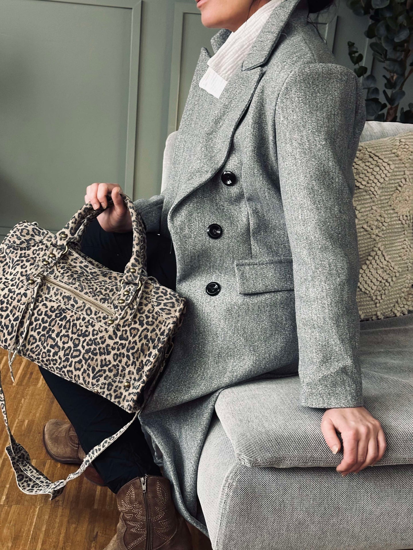 Jacke Rosy - Grau
