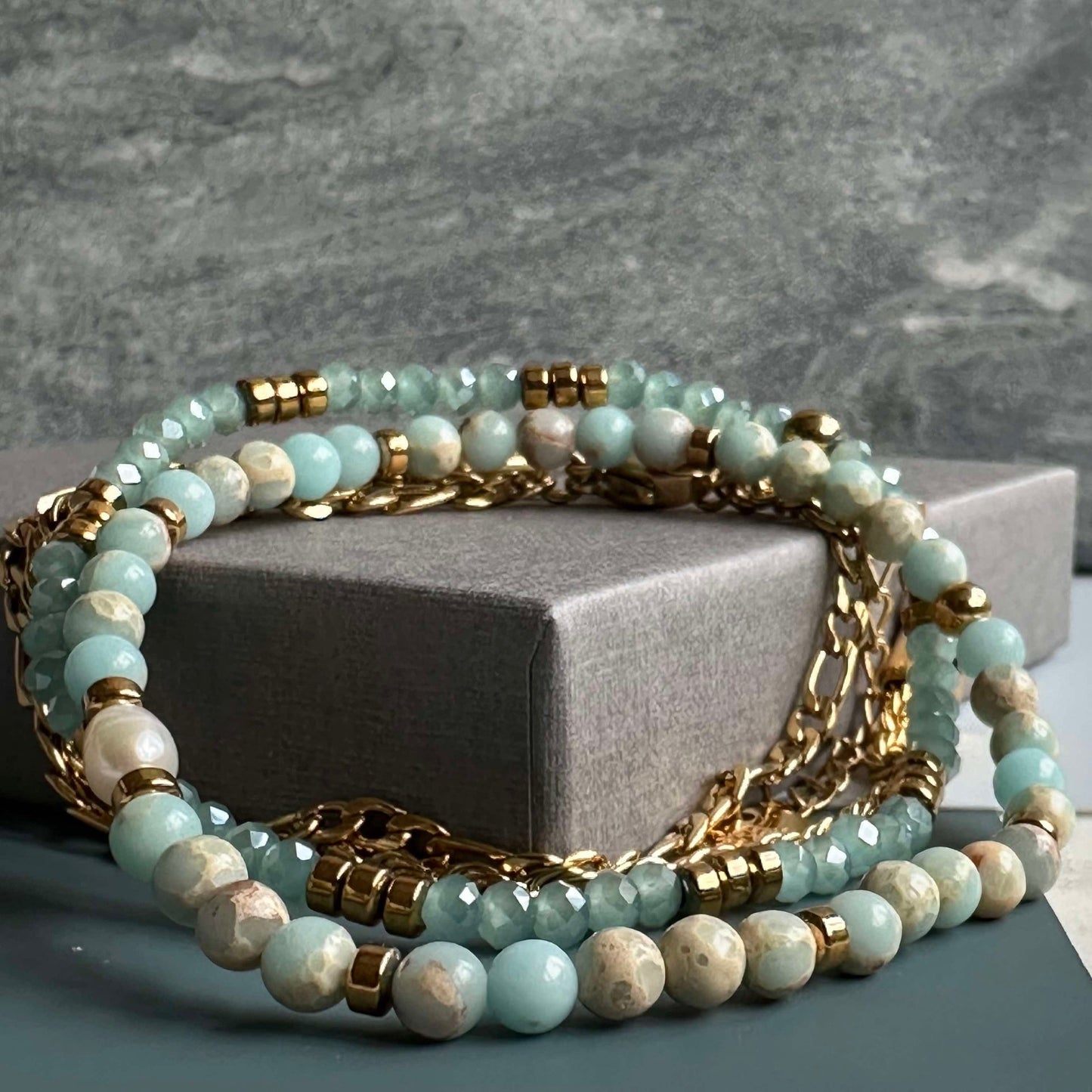 Armband Erika - Set mit 4 Armbändern