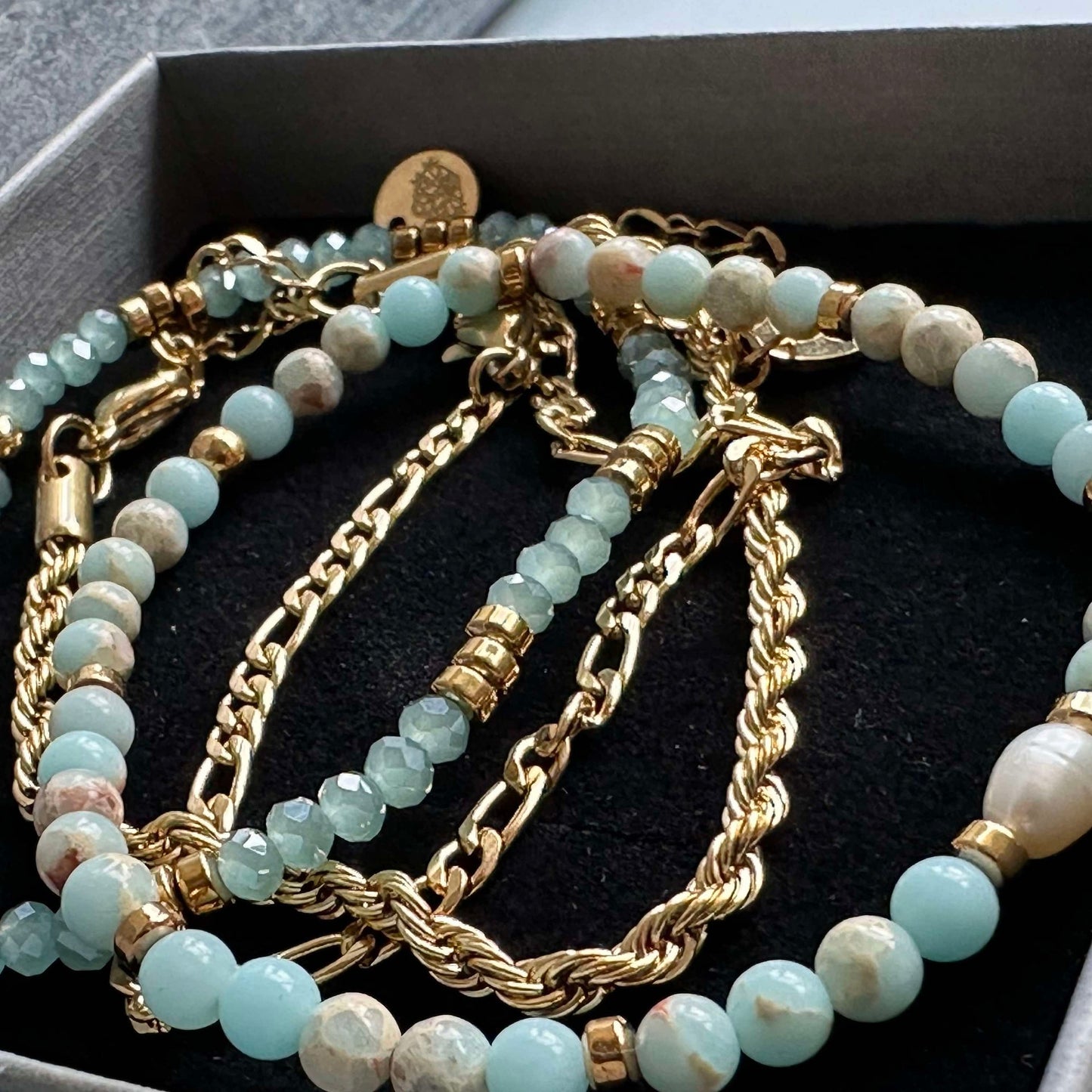 Armband Erika - Set mit 4 Armbändern