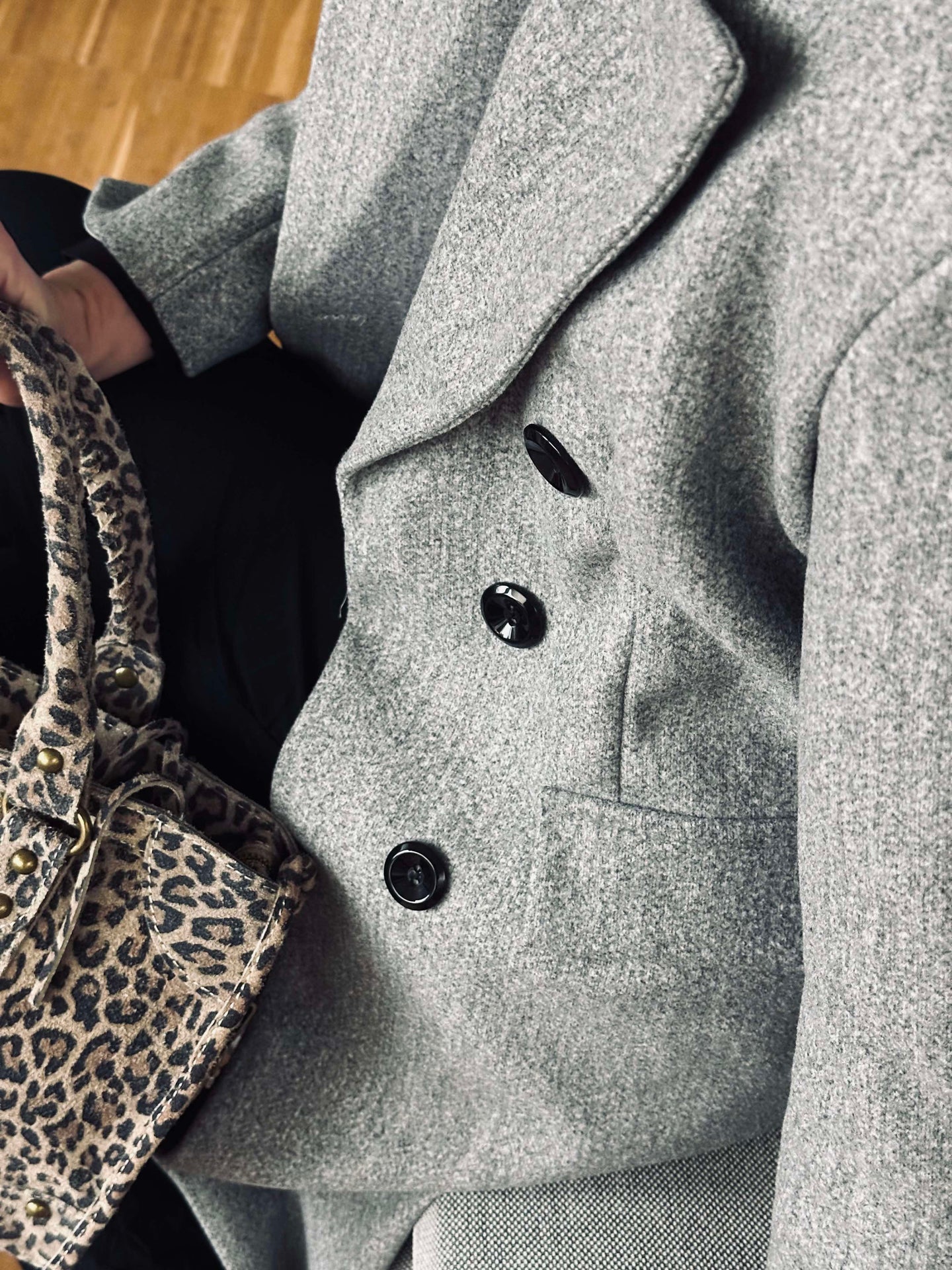 Jacke Rosy - Grau