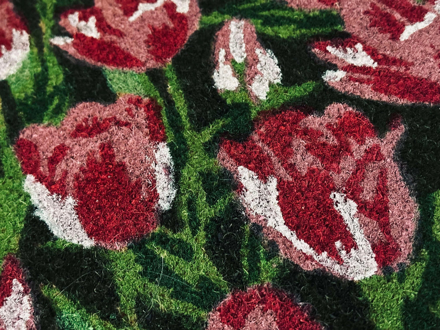 Fußmatte - Tulpe Rosa