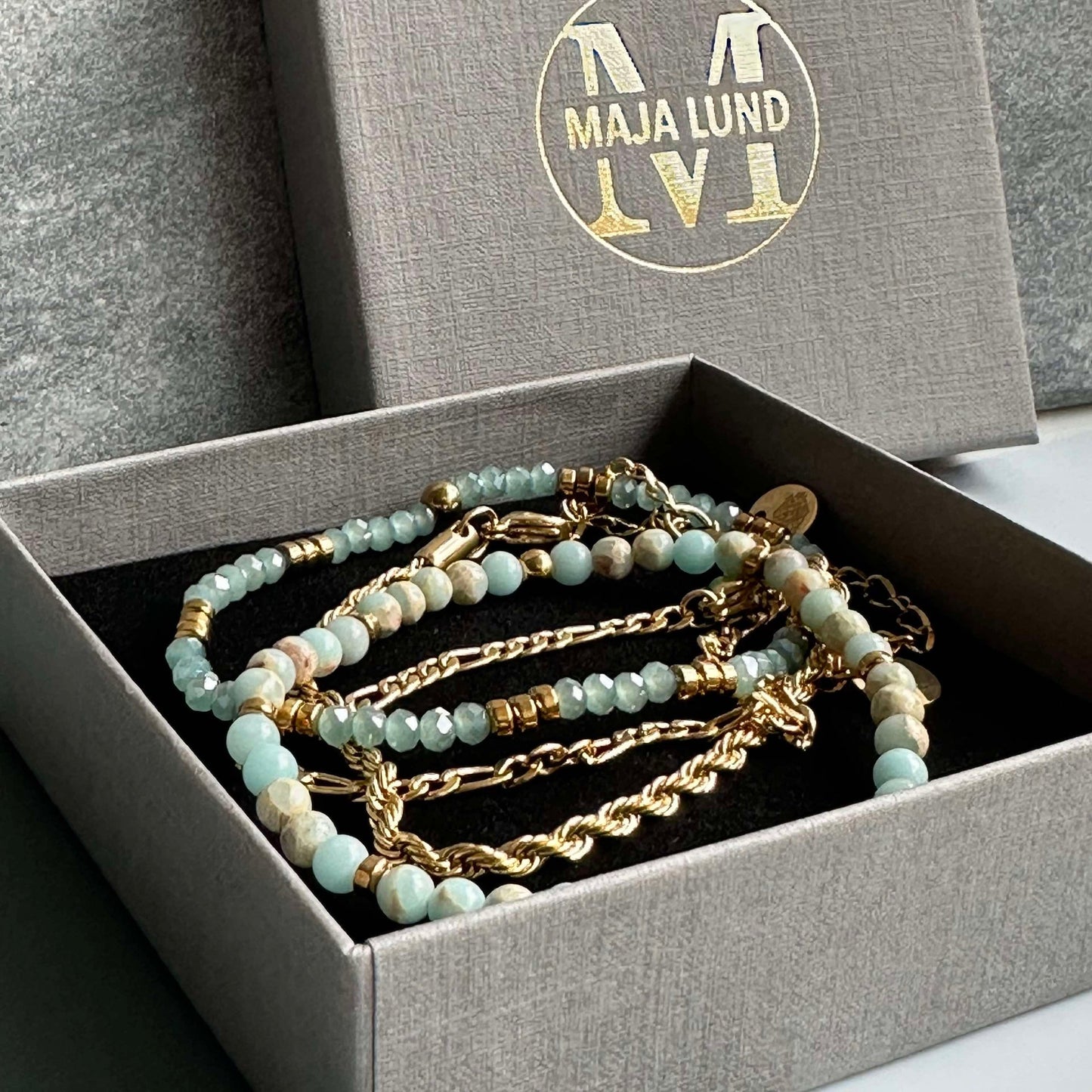 Armband Erika - Set mit 4 Armbändern