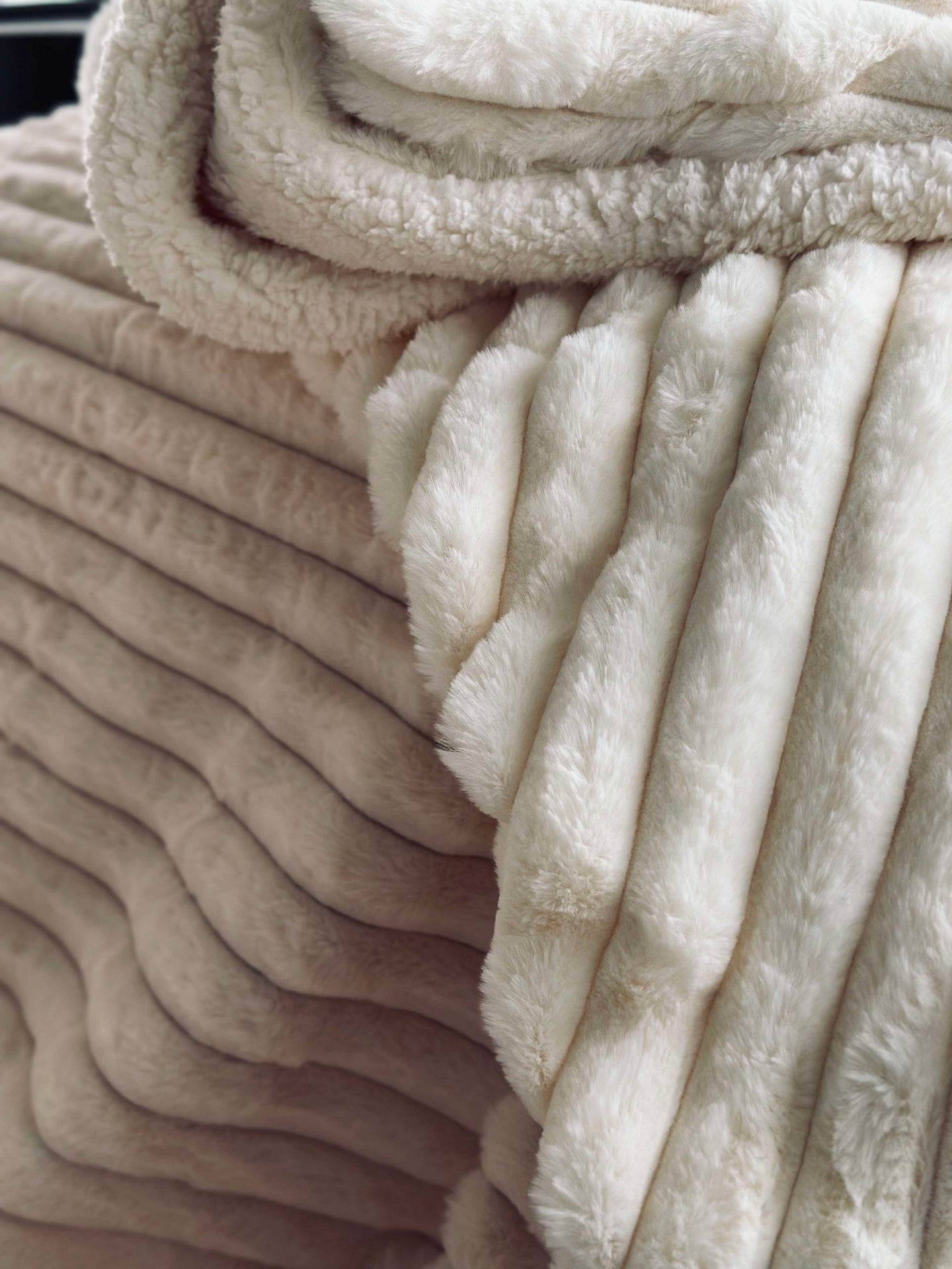 Tagesdecke STRIB - Creme