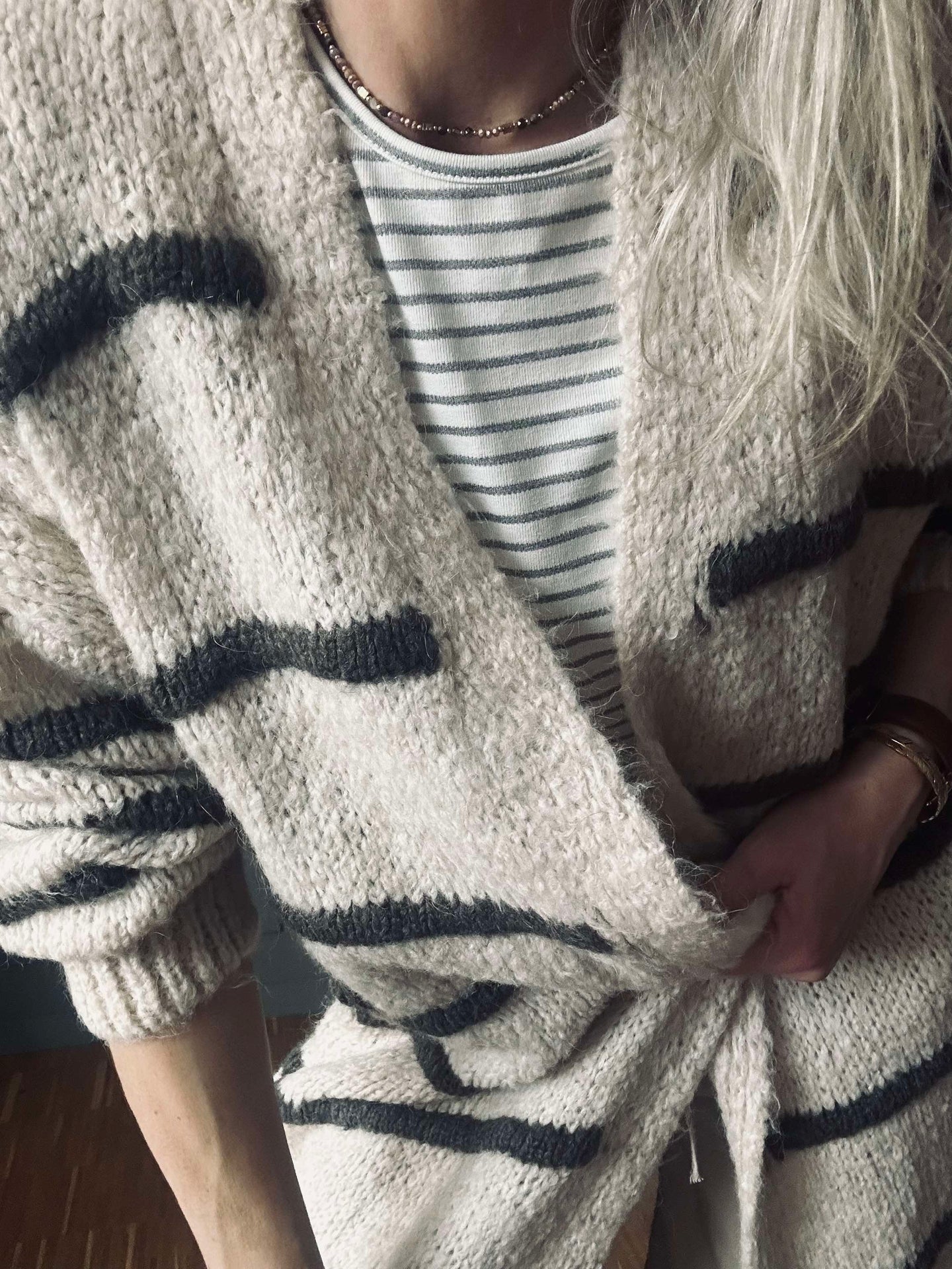 Cardigan Strib
