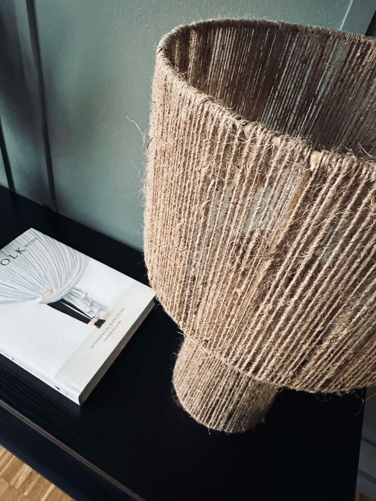 Tischlampe Jute