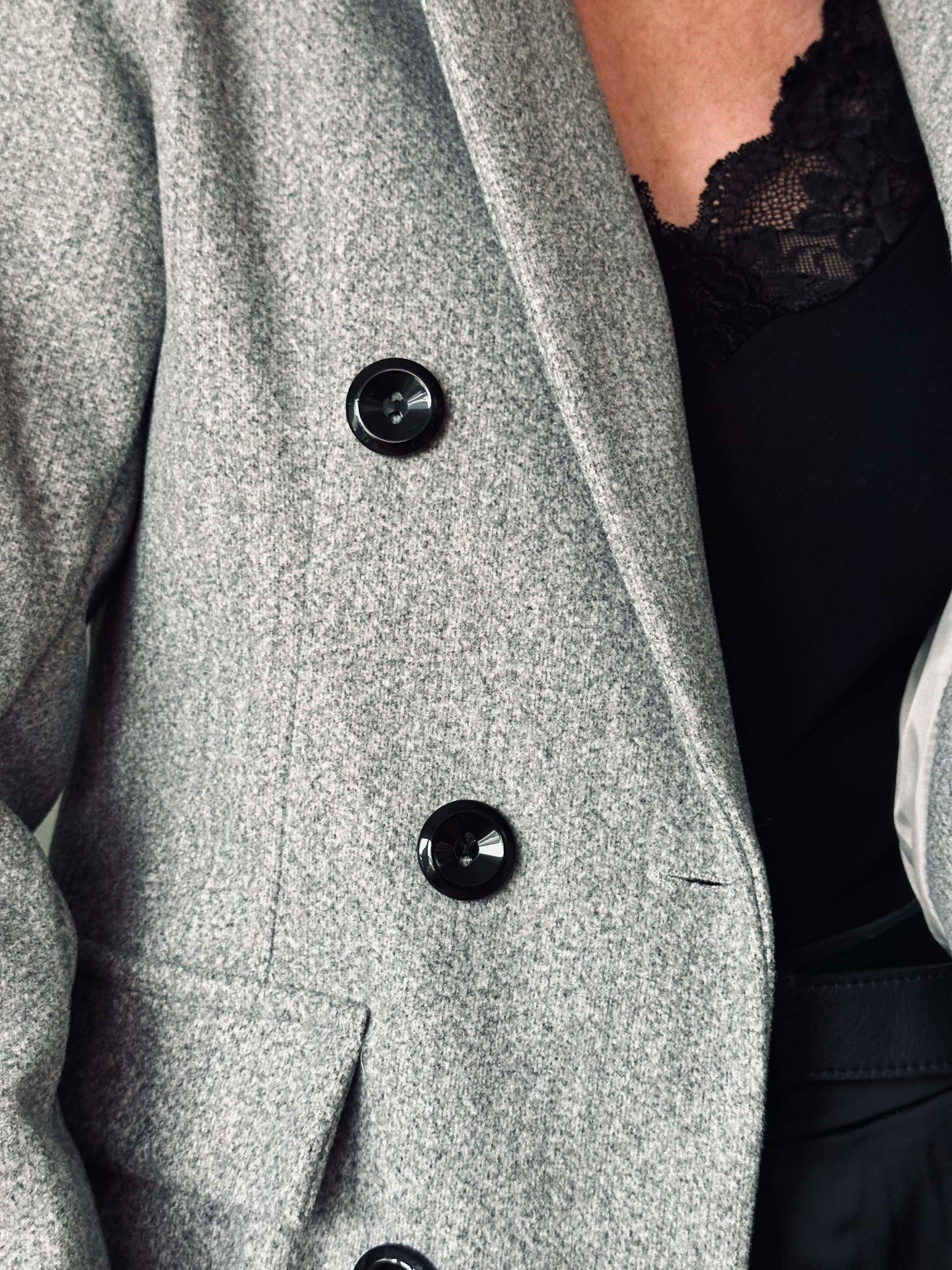 Jacke Rosy - Grau
