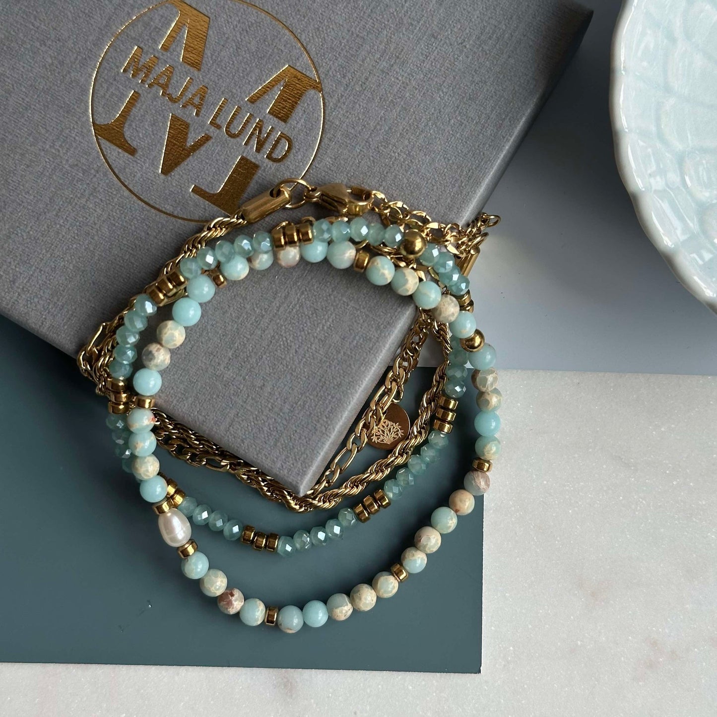 Armband Erika - Set mit 4 Armbändern