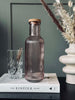 Wasserflasche mit Korkstopfen – Rosa 1 l