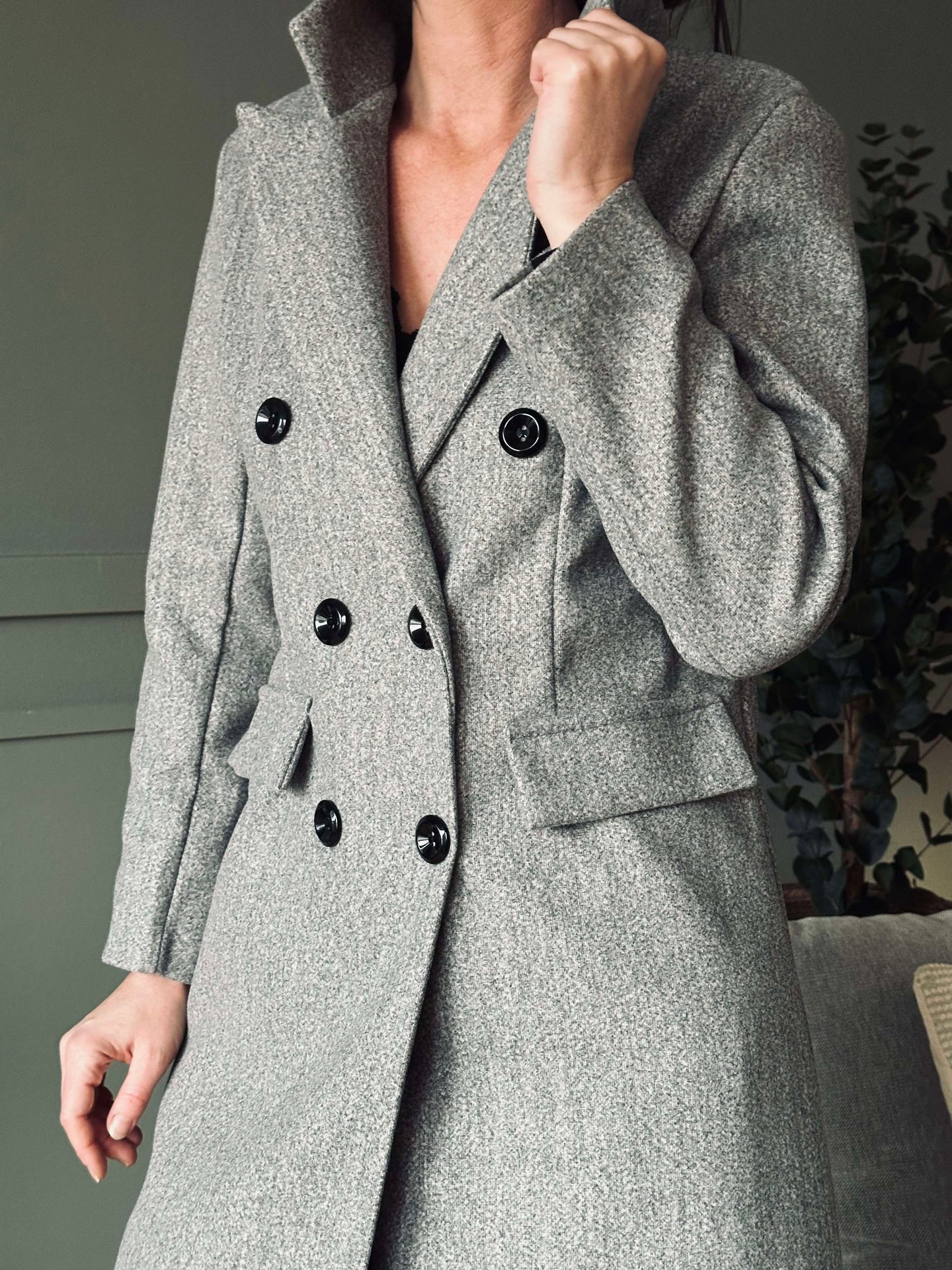 Jacke Rosy - Grau