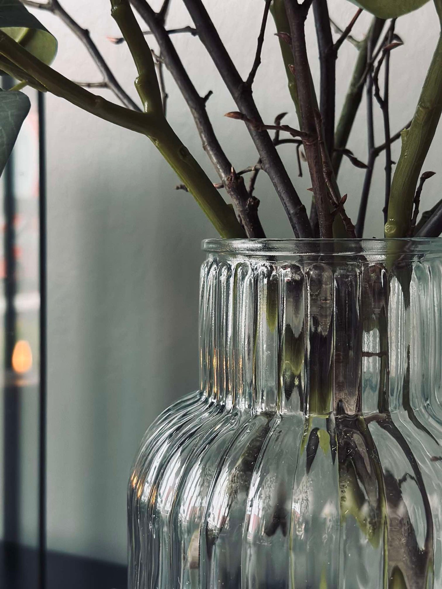 Vase Gunilla - klares Glas