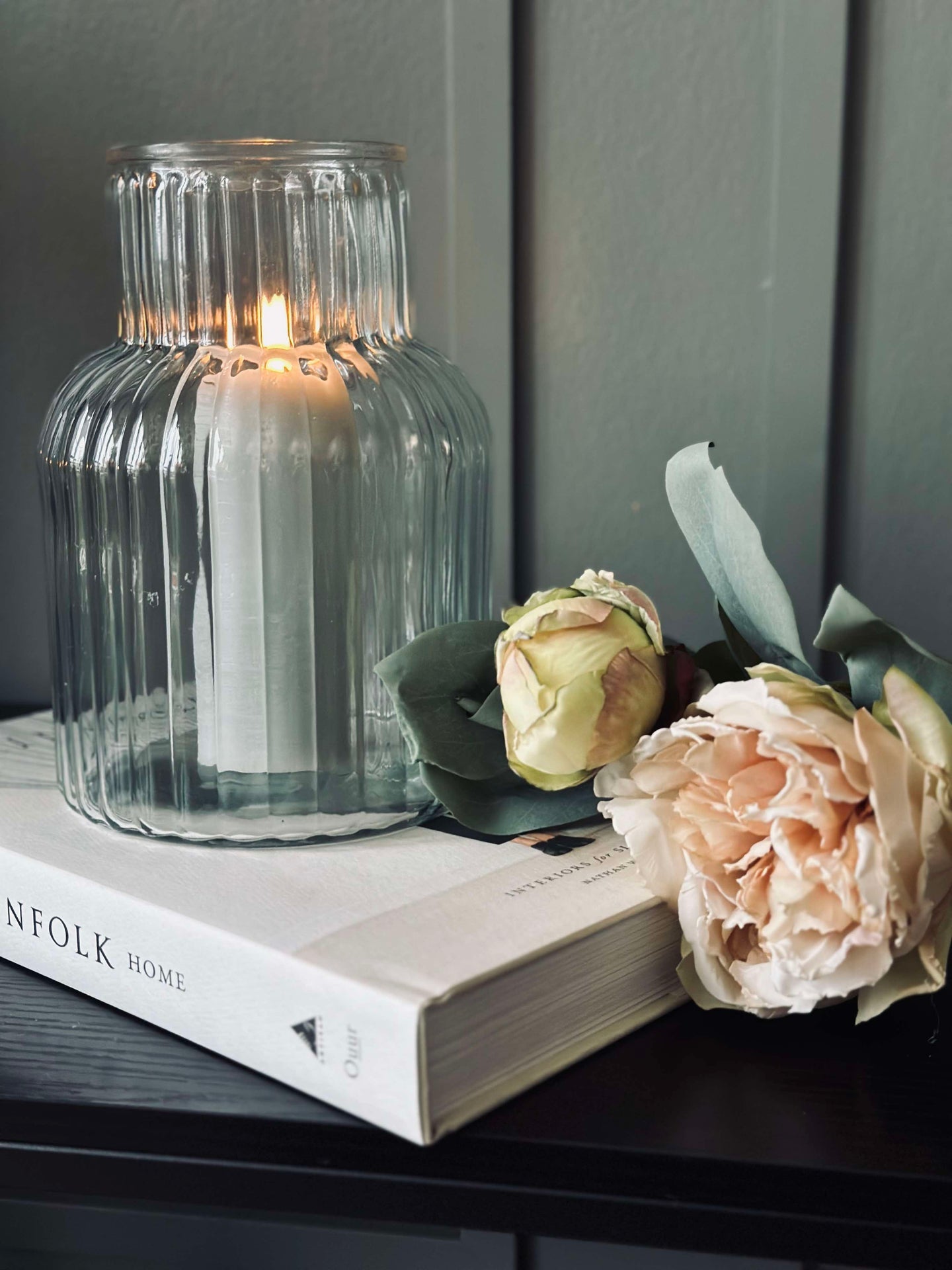 Vase Gunilla - klares Glas
