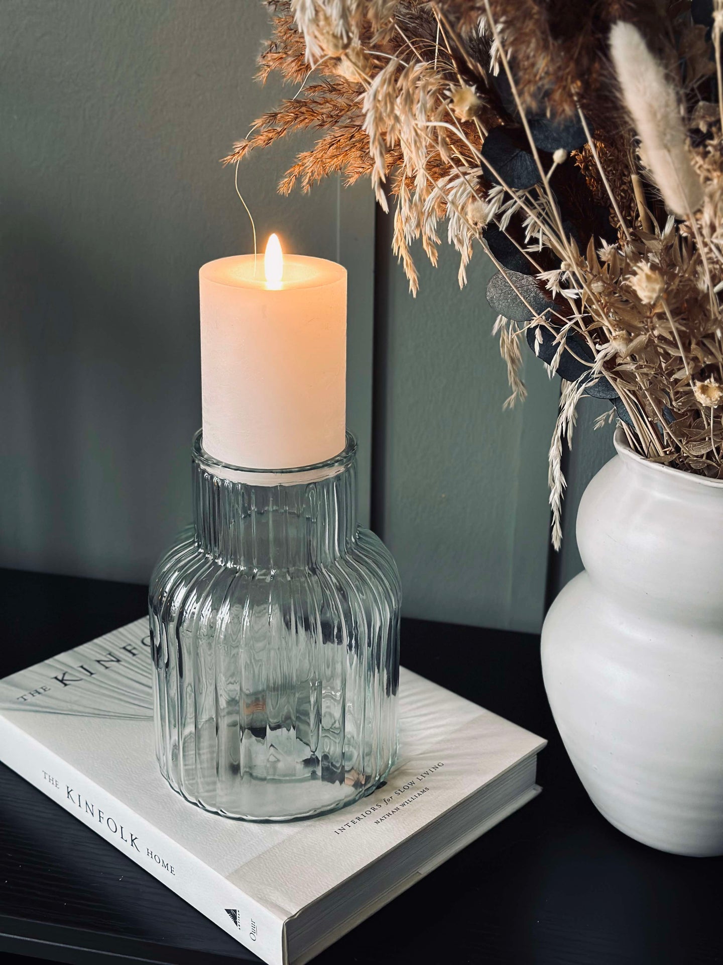 Vase Gunilla - klares Glas