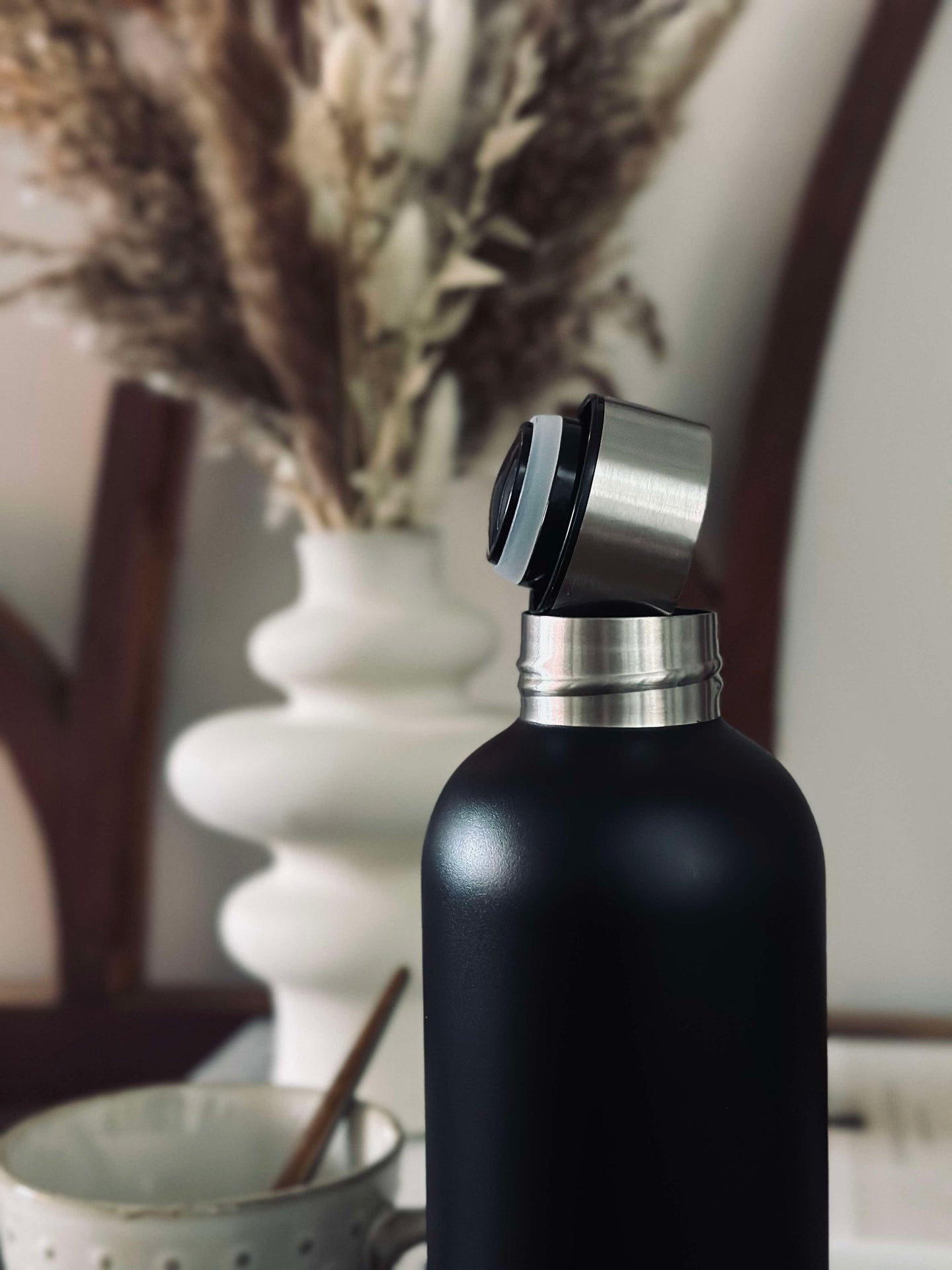 Thermoflasche 500 ml - Schwarz