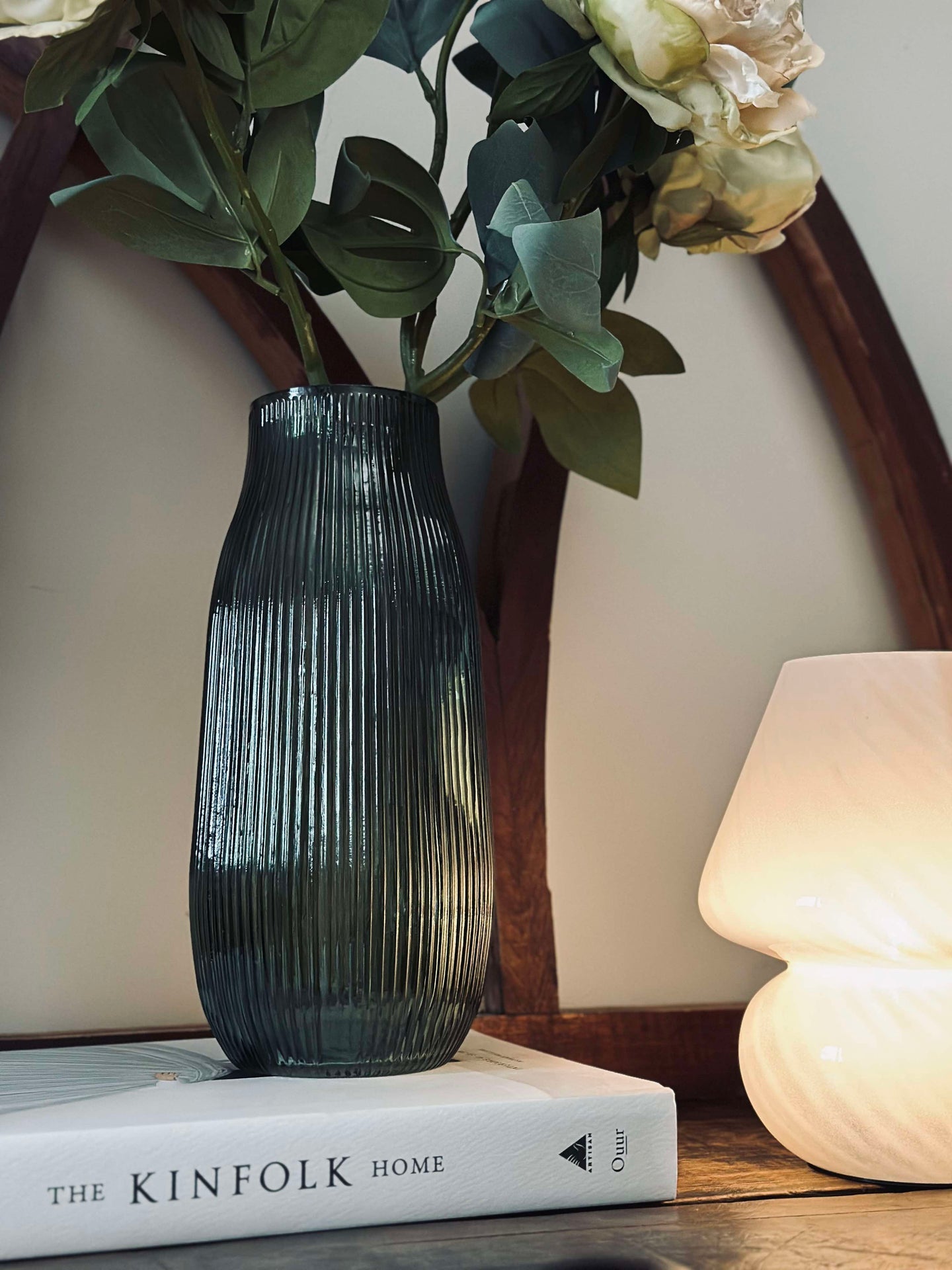Vase Milch 25 cm.