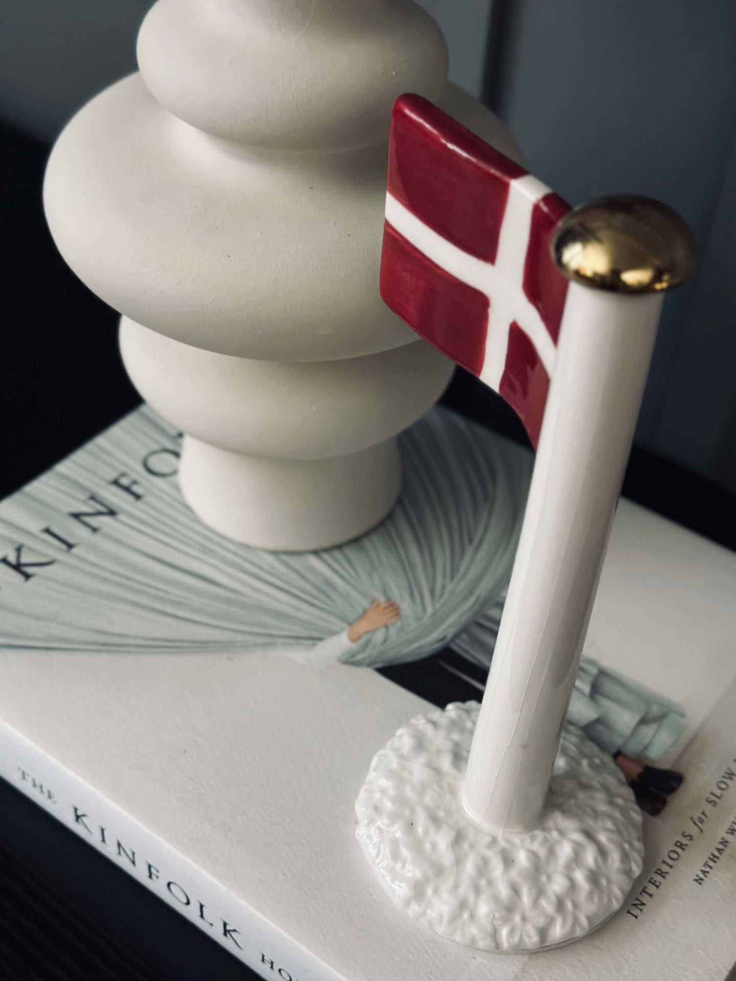 Keramikflagge – Dannebrog
