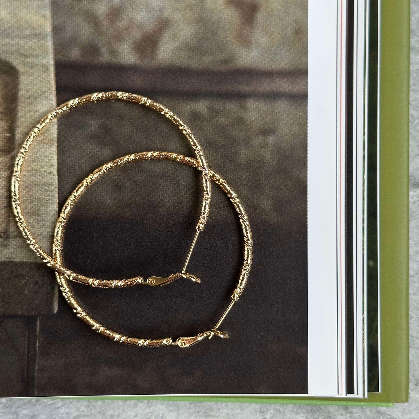 Ohrringe ISADORA Hoops 18K vergoldet