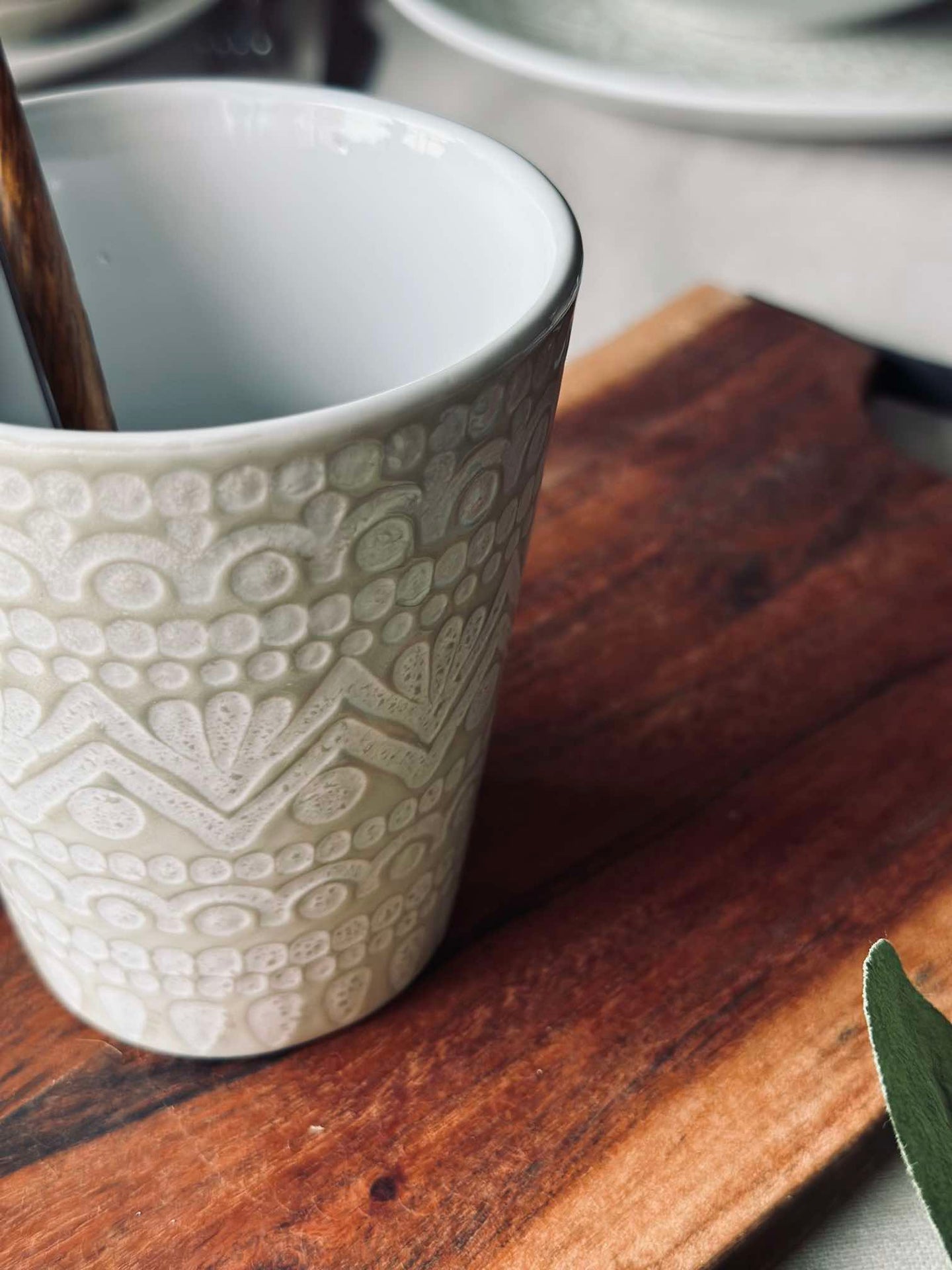 Becher India Stonewear - Beige