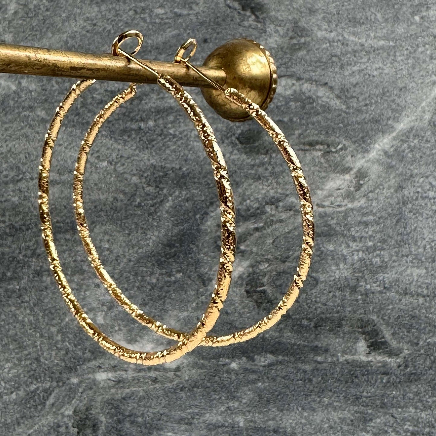 Ohrringe ISADORA Hoops 18K vergoldet