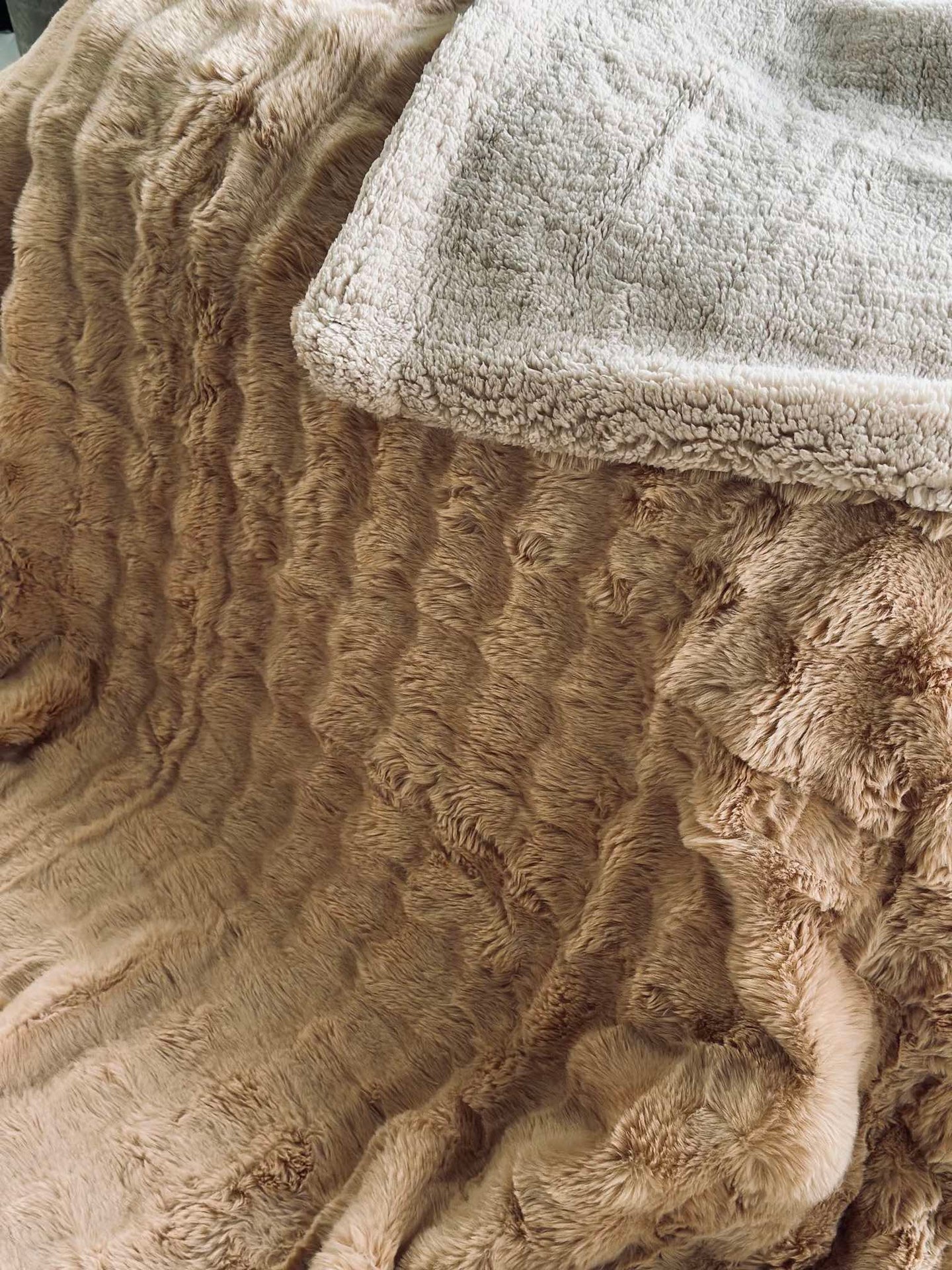 Bettüberwurf BUBBLE - Beige