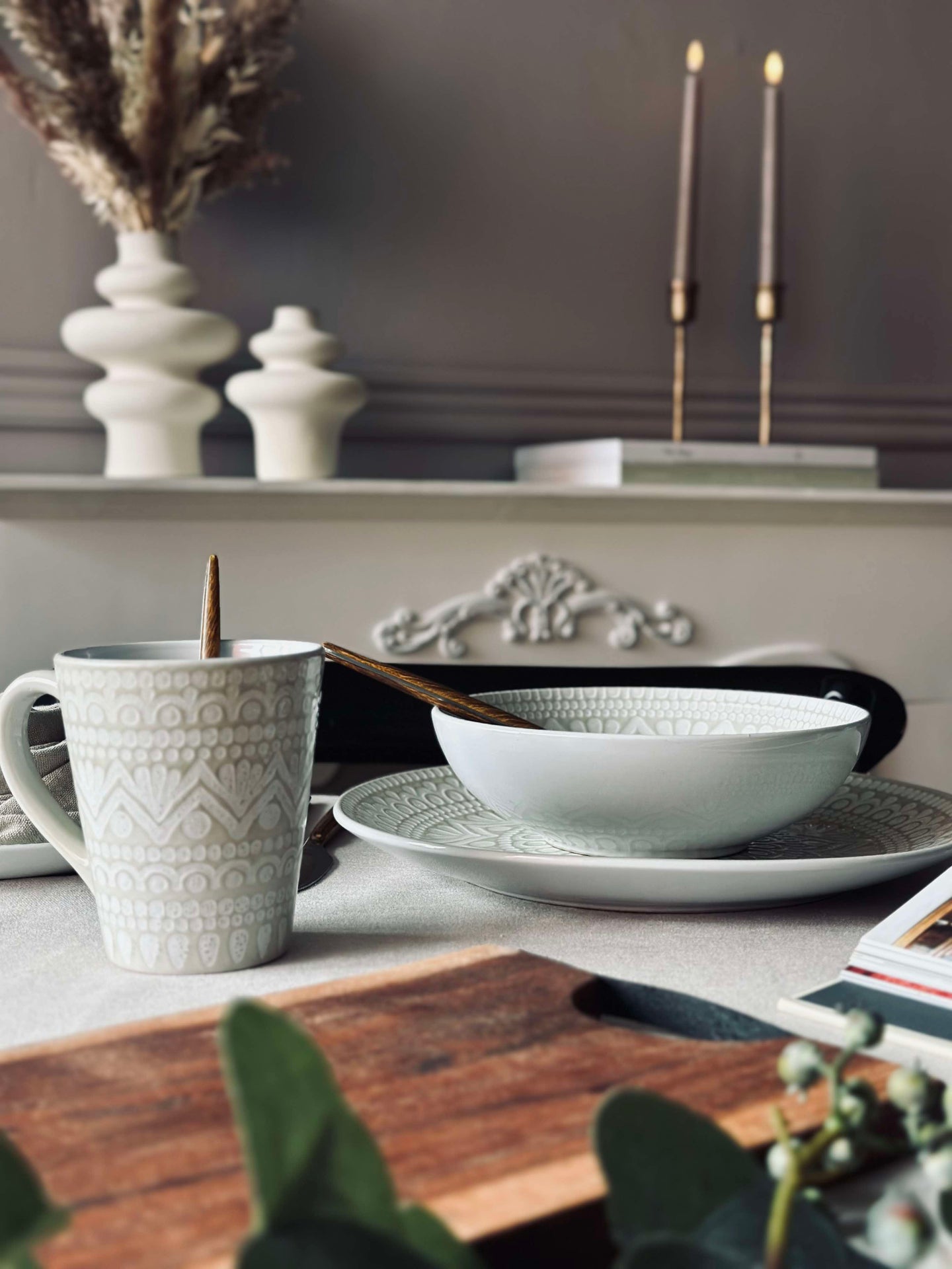 Becher India Stonewear - Beige