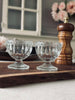 Eierbecher aus Glas - Set mit 2 Stk.