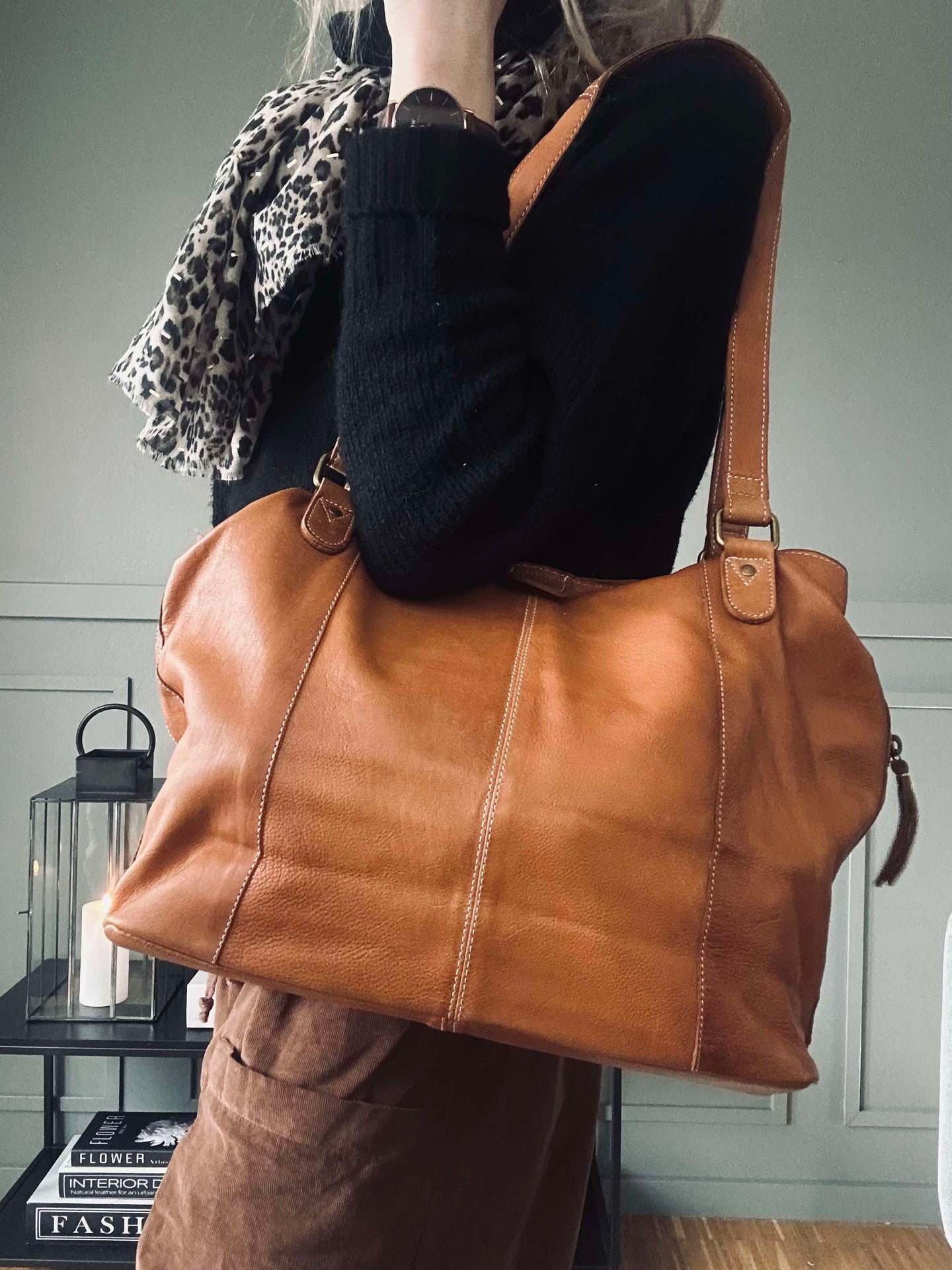 Tasche Naomi Cognac