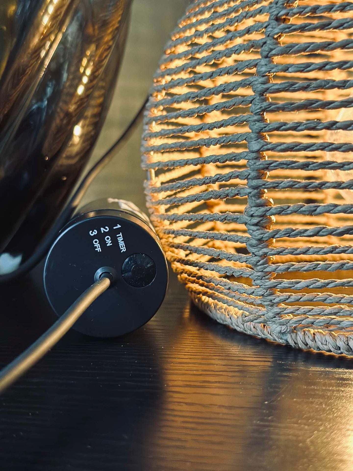 LED-Lampe mit Batteriebetrieb und Timerfunktion
