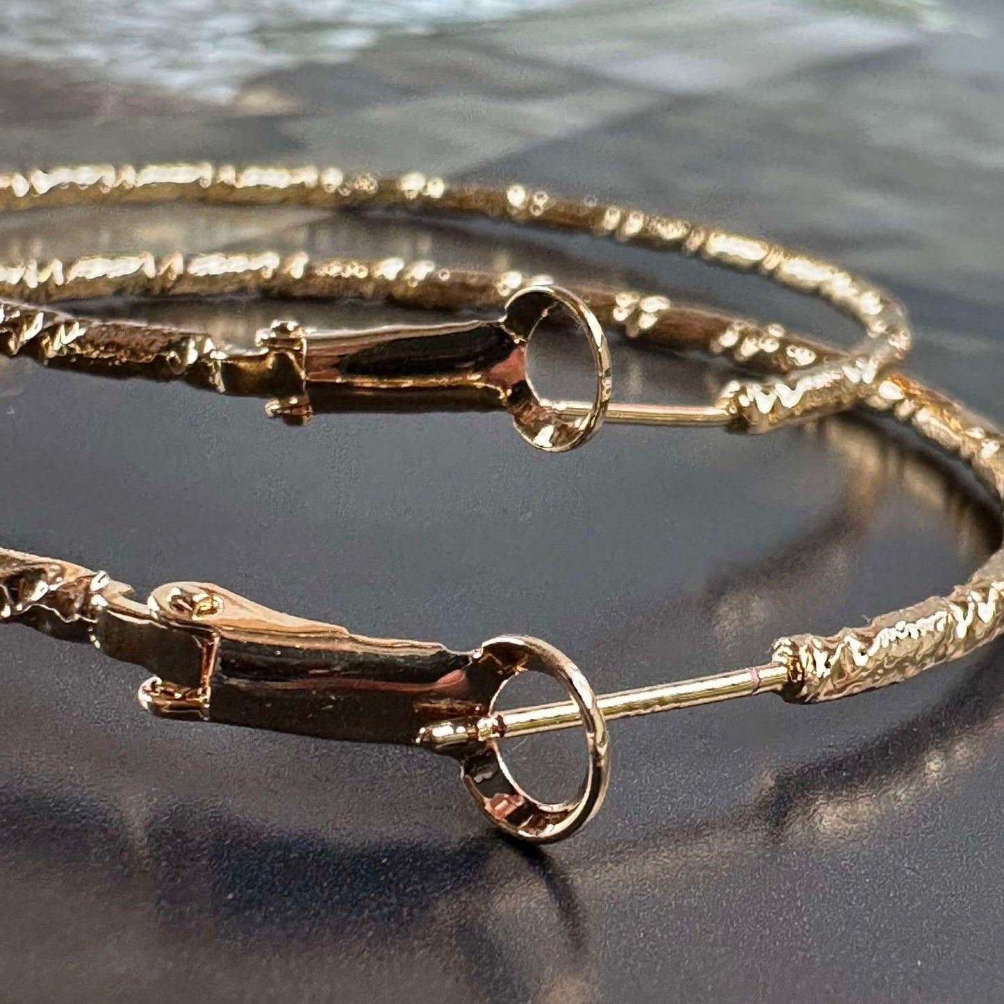 Ohrringe ISADORA Hoops 18K vergoldet