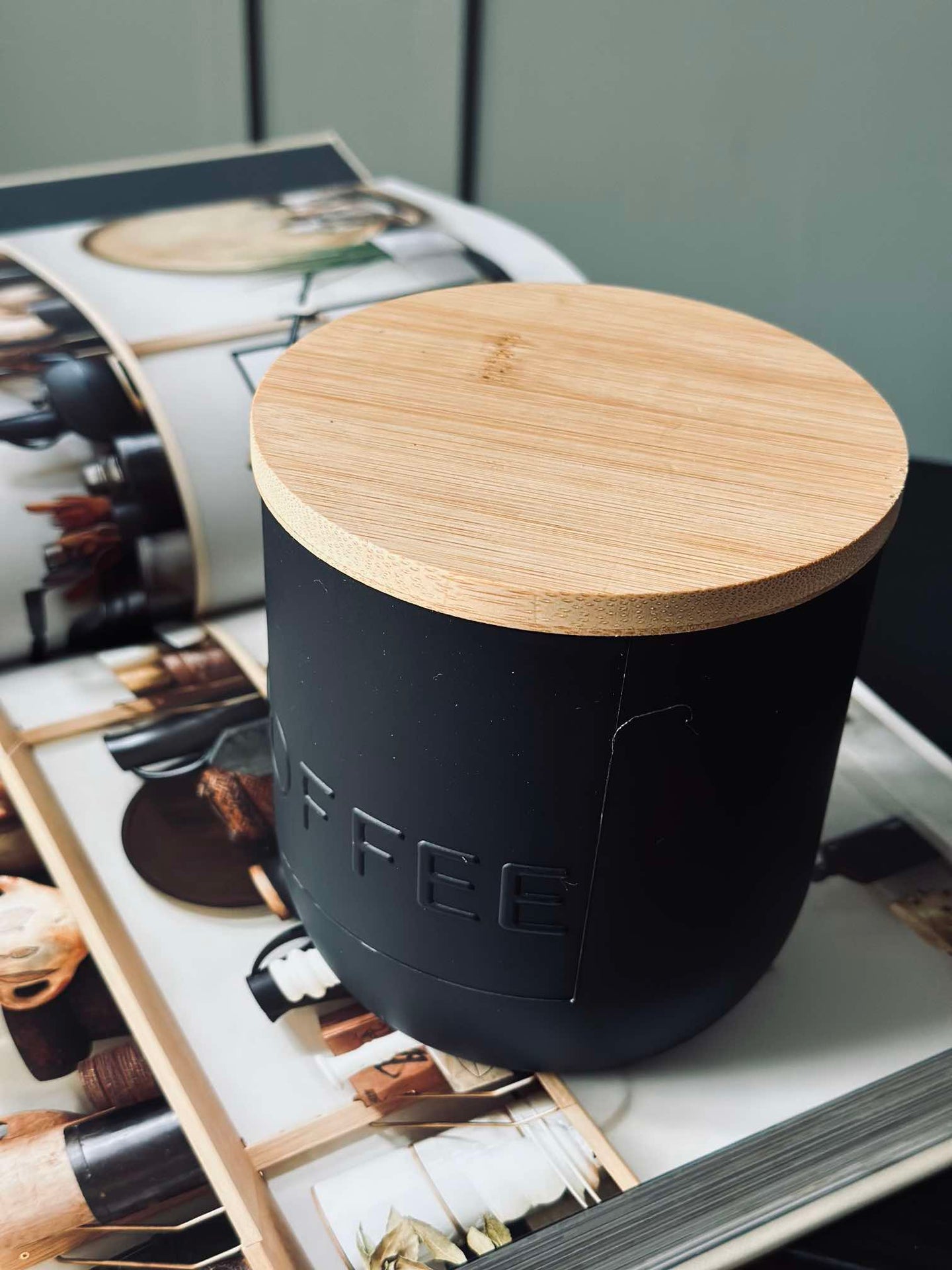 Aufbewahrungsdose mit Deckel - COFFEE