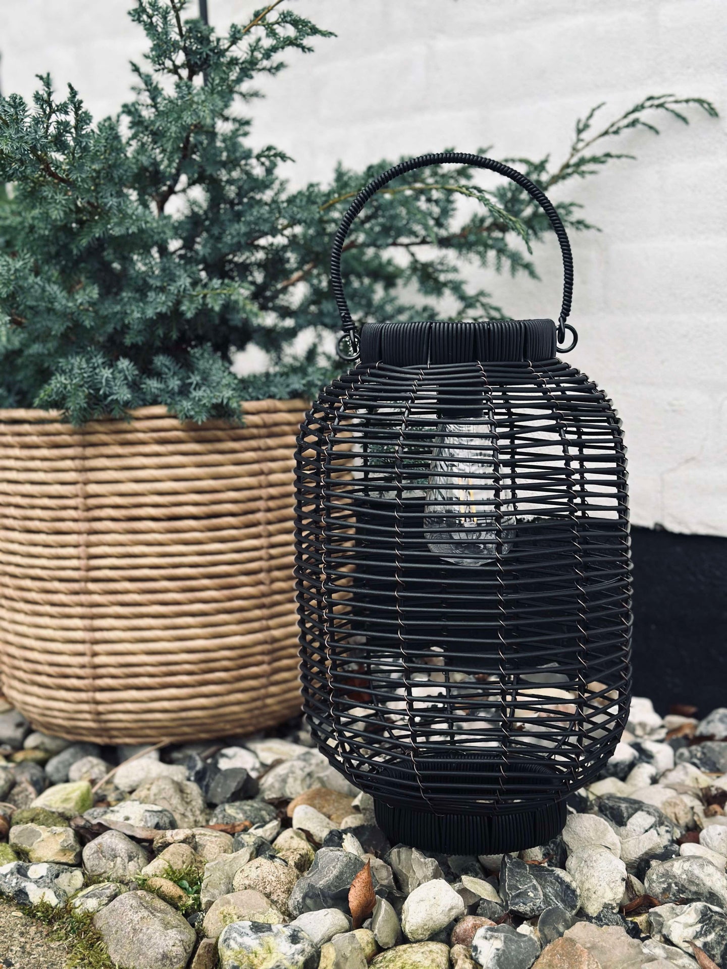 Laterne Solar Molly Black
