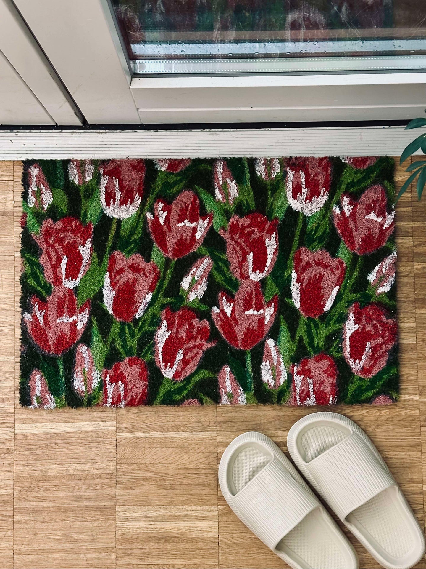 Fußmatte - Tulpe Rosa