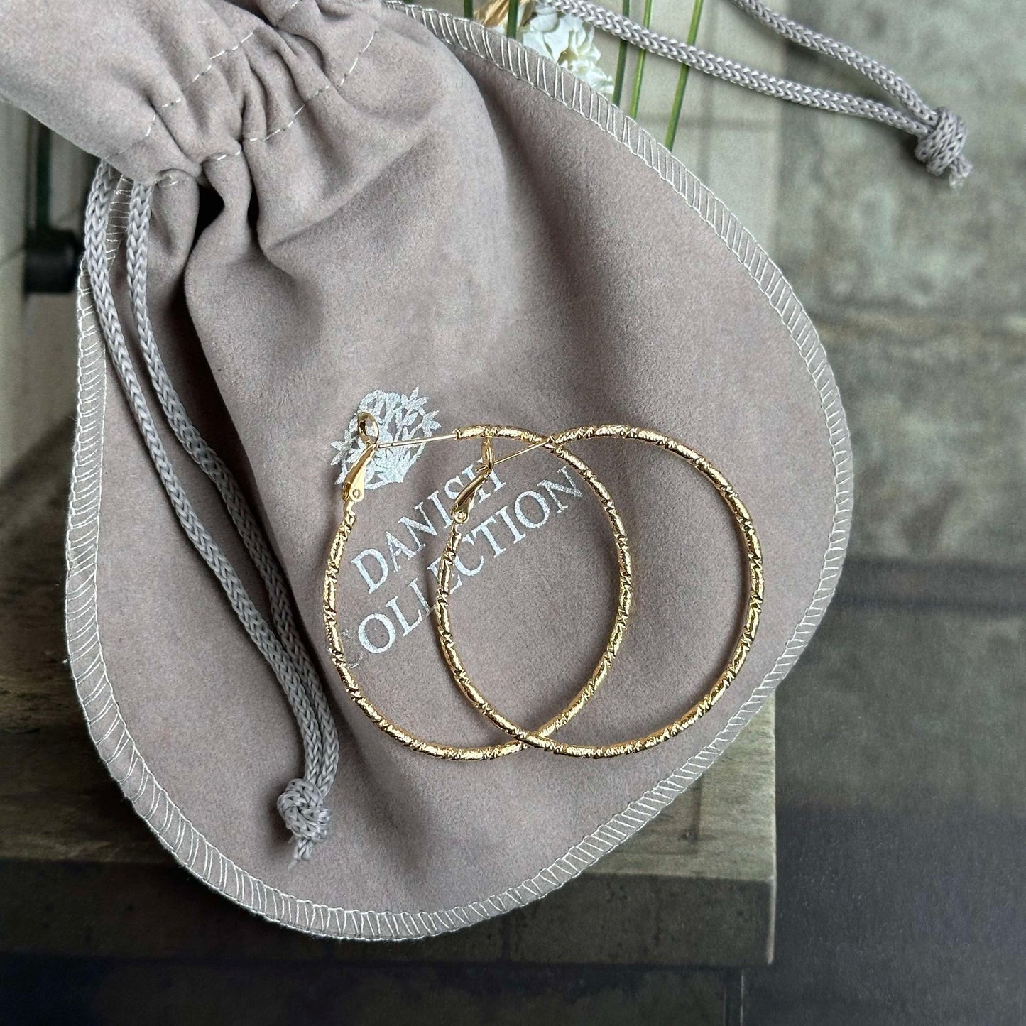Ohrringe ISADORA Hoops 18K vergoldet