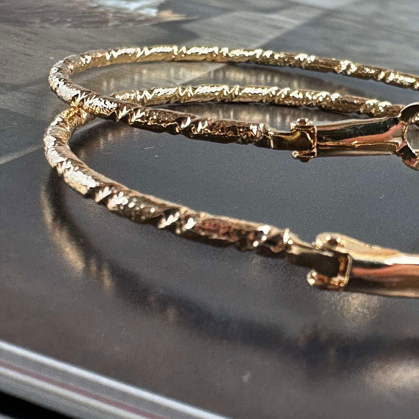 Ohrringe ISADORA Hoops 18K vergoldet