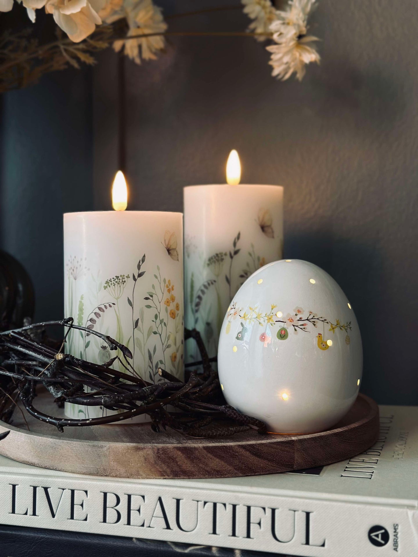 LED-Osterei - Easter Blossom